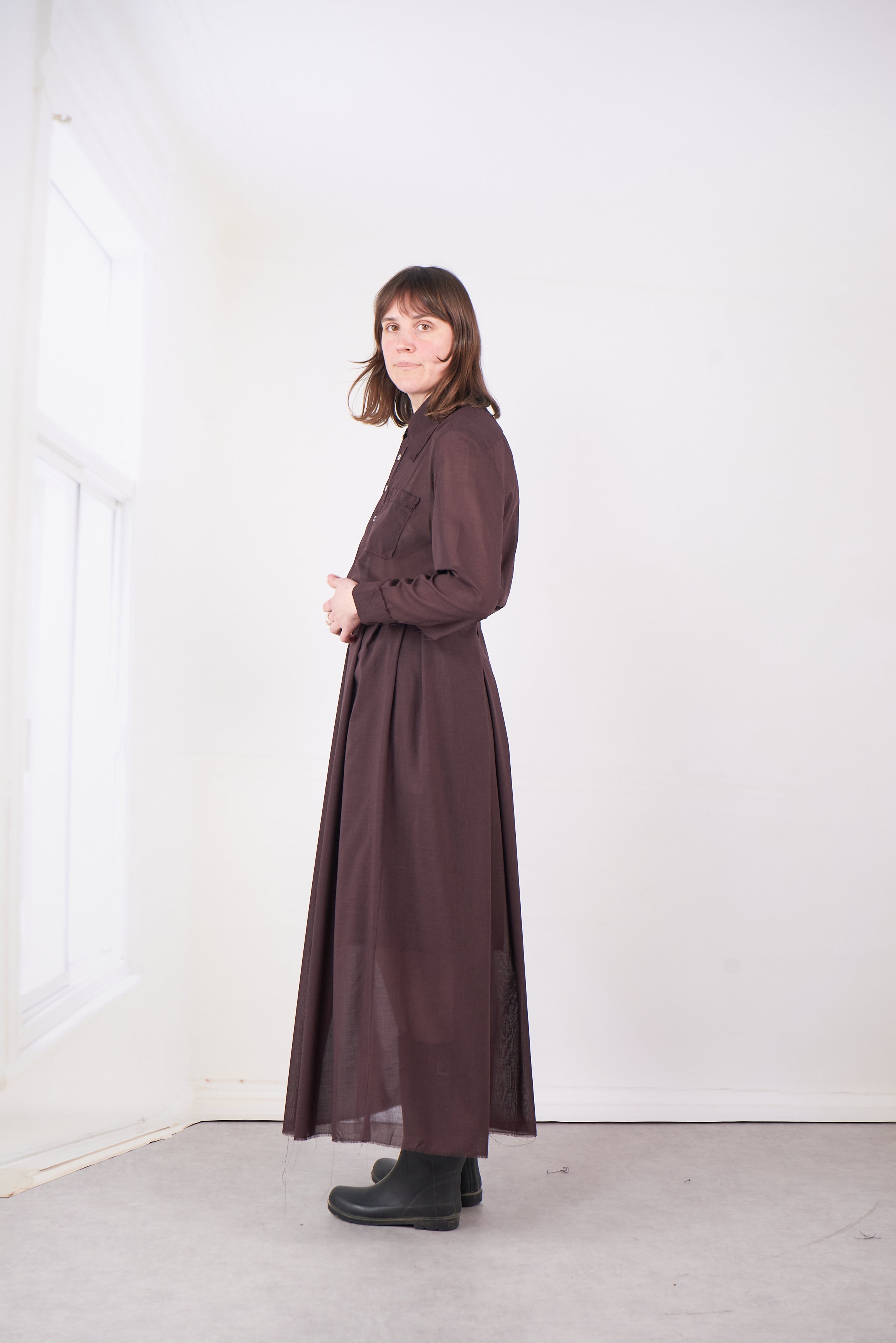 CF.20.07.04.02 TOPLESS DRESS brown