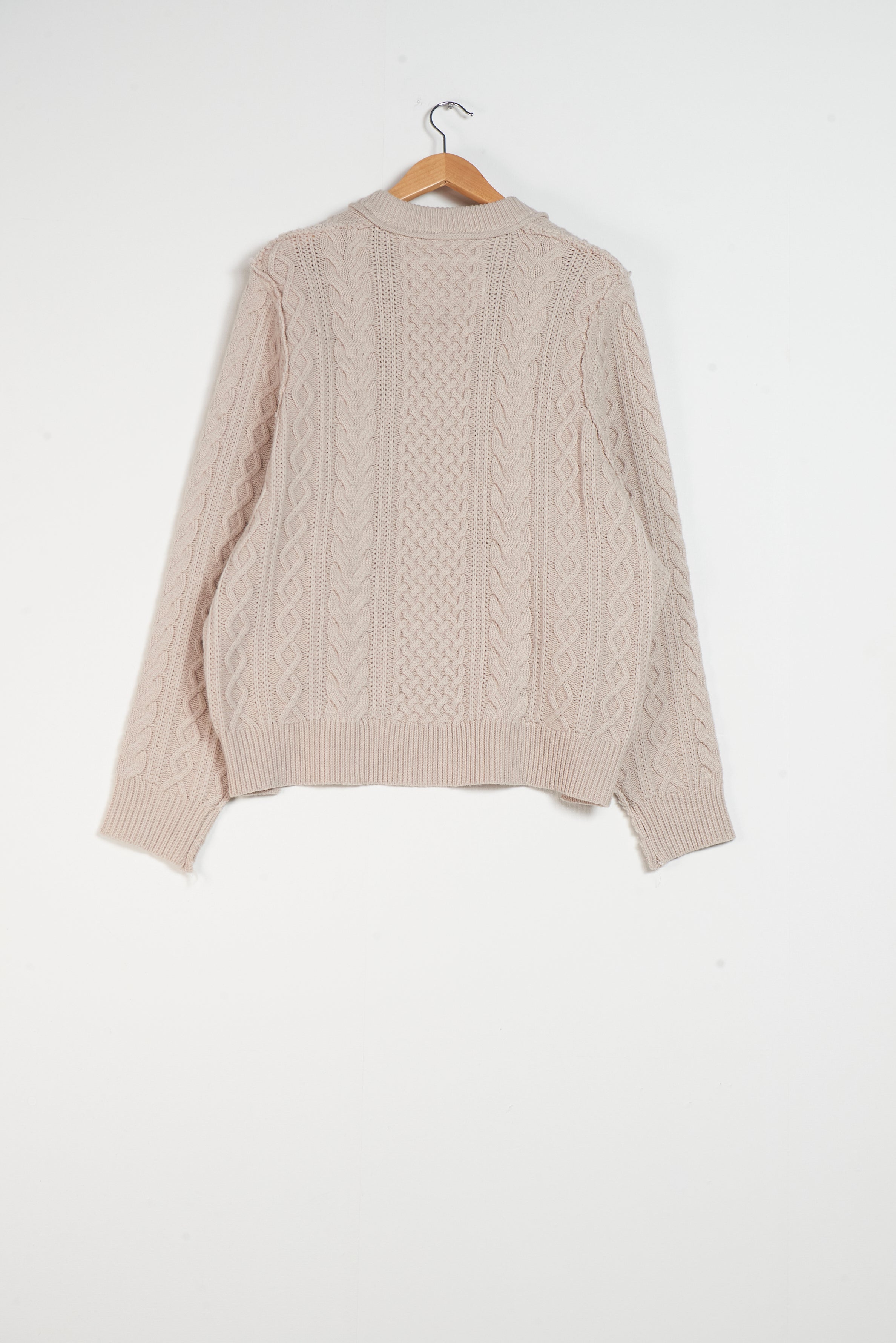 CF.20.03.02.01 FRANKENSTEIN CALBE KNIT off-white