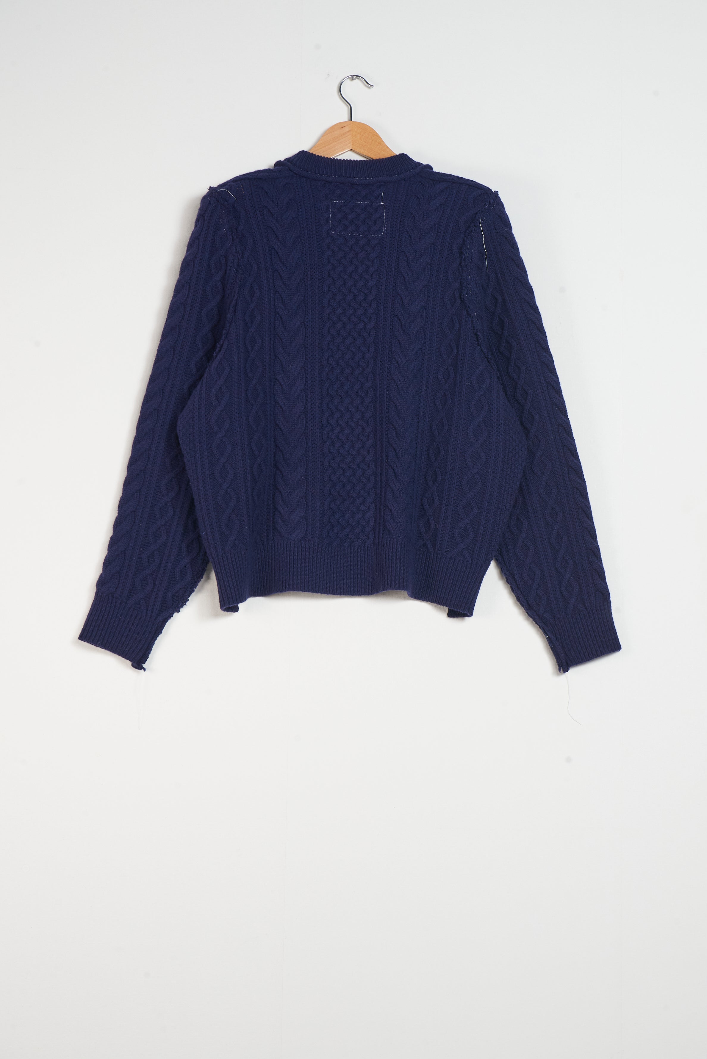 CF.20.03.02.01 FRANKENSTEIN CALBE KNIT navy