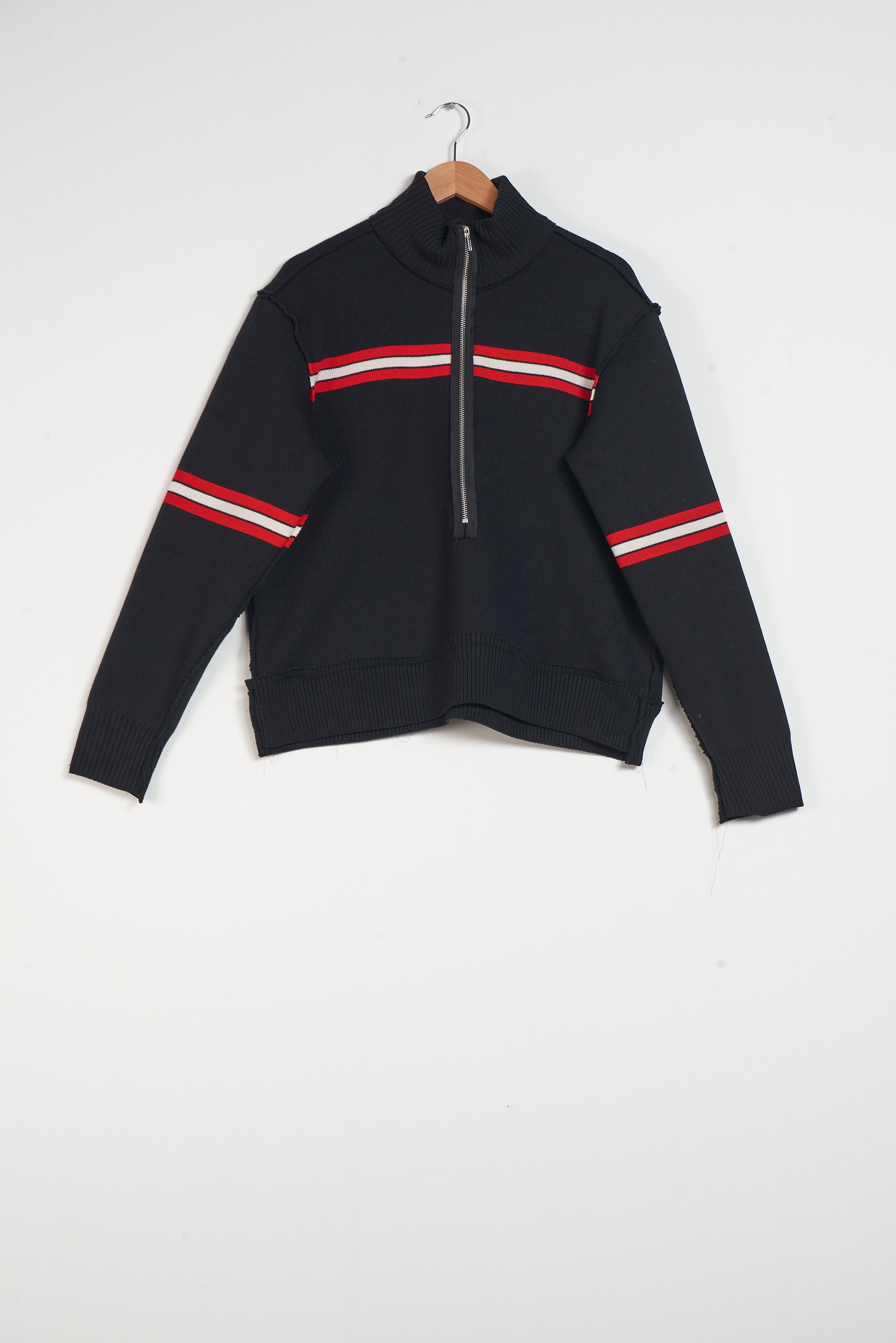 CF.20.03.06.01 SEAMAN'S SWEATER black stripe