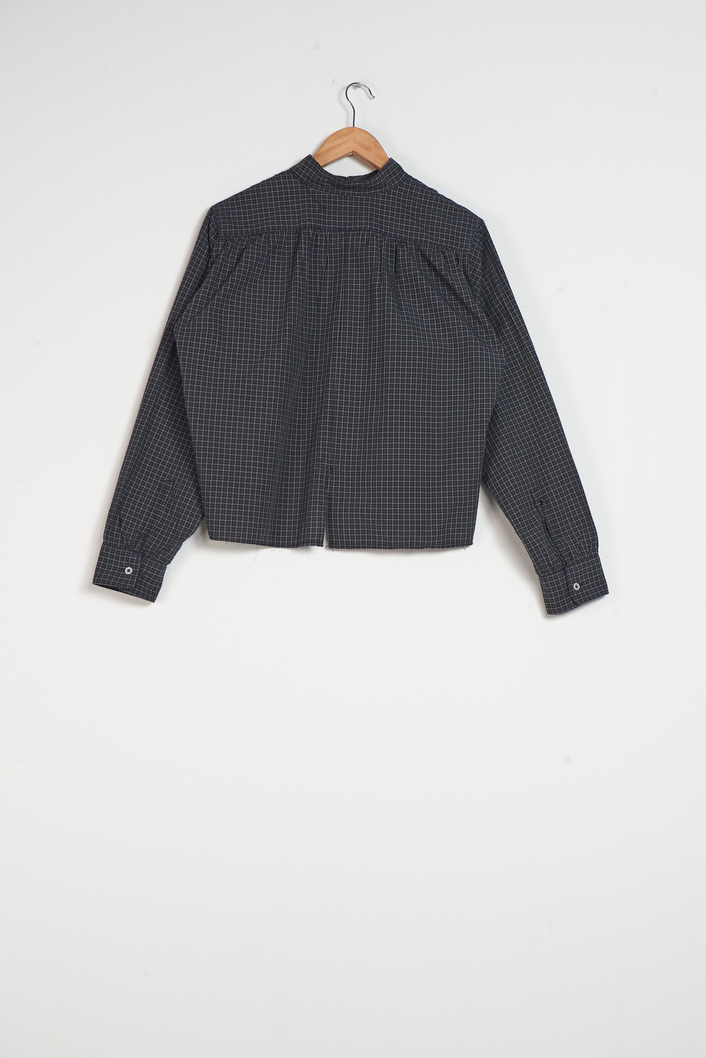 CF.20.04.05.02 ANORAK SHIRT black check