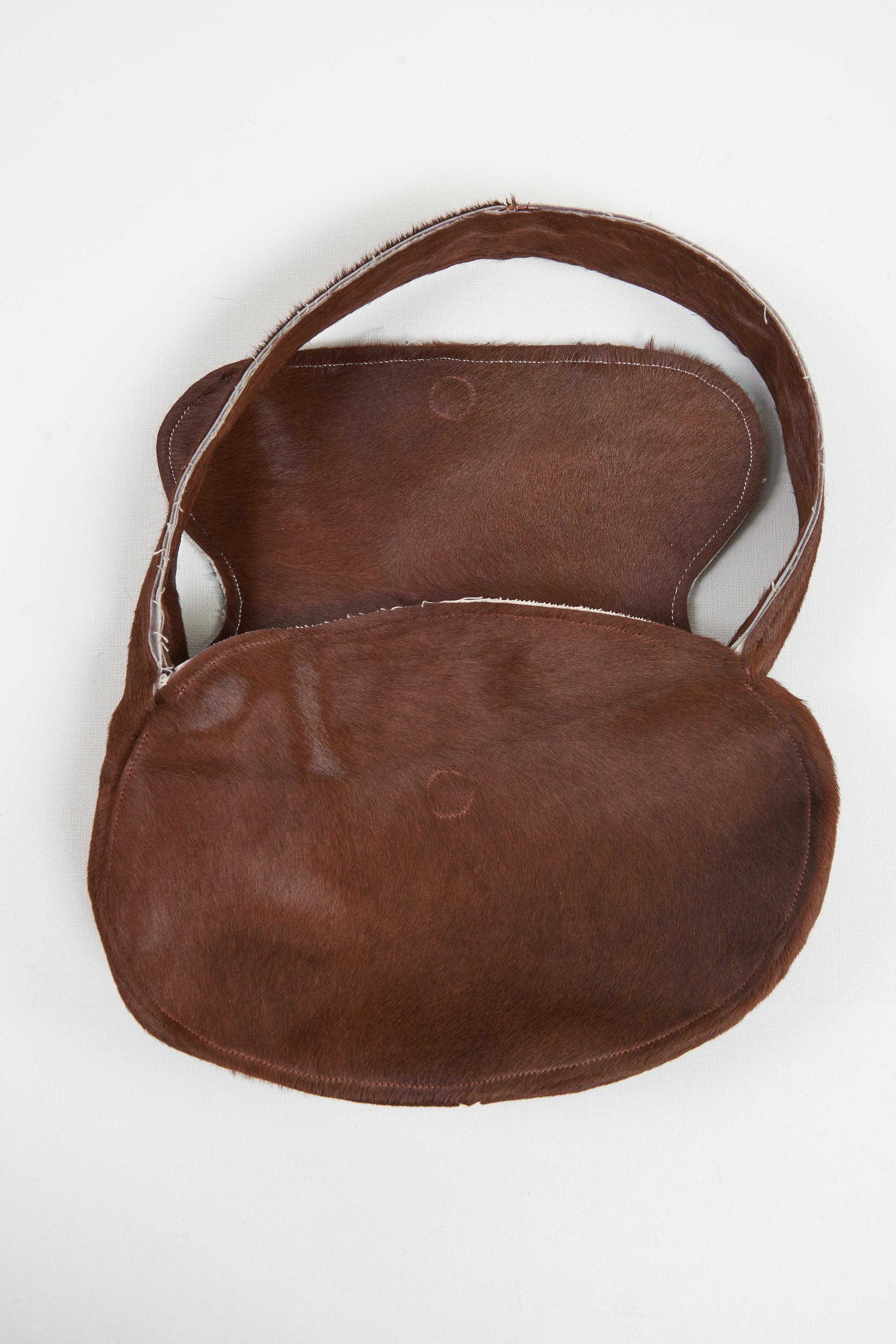 CF.20.11.04.02 SADDLE BAG brown pony hair