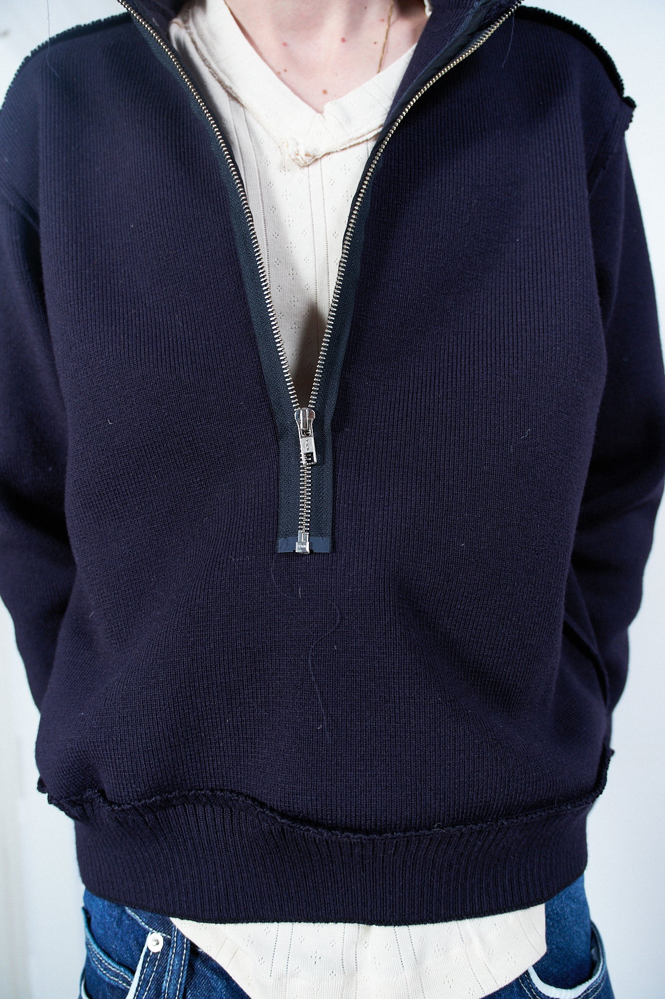 CF.20.03.06.01 SEAMAN'S SWEATER navy