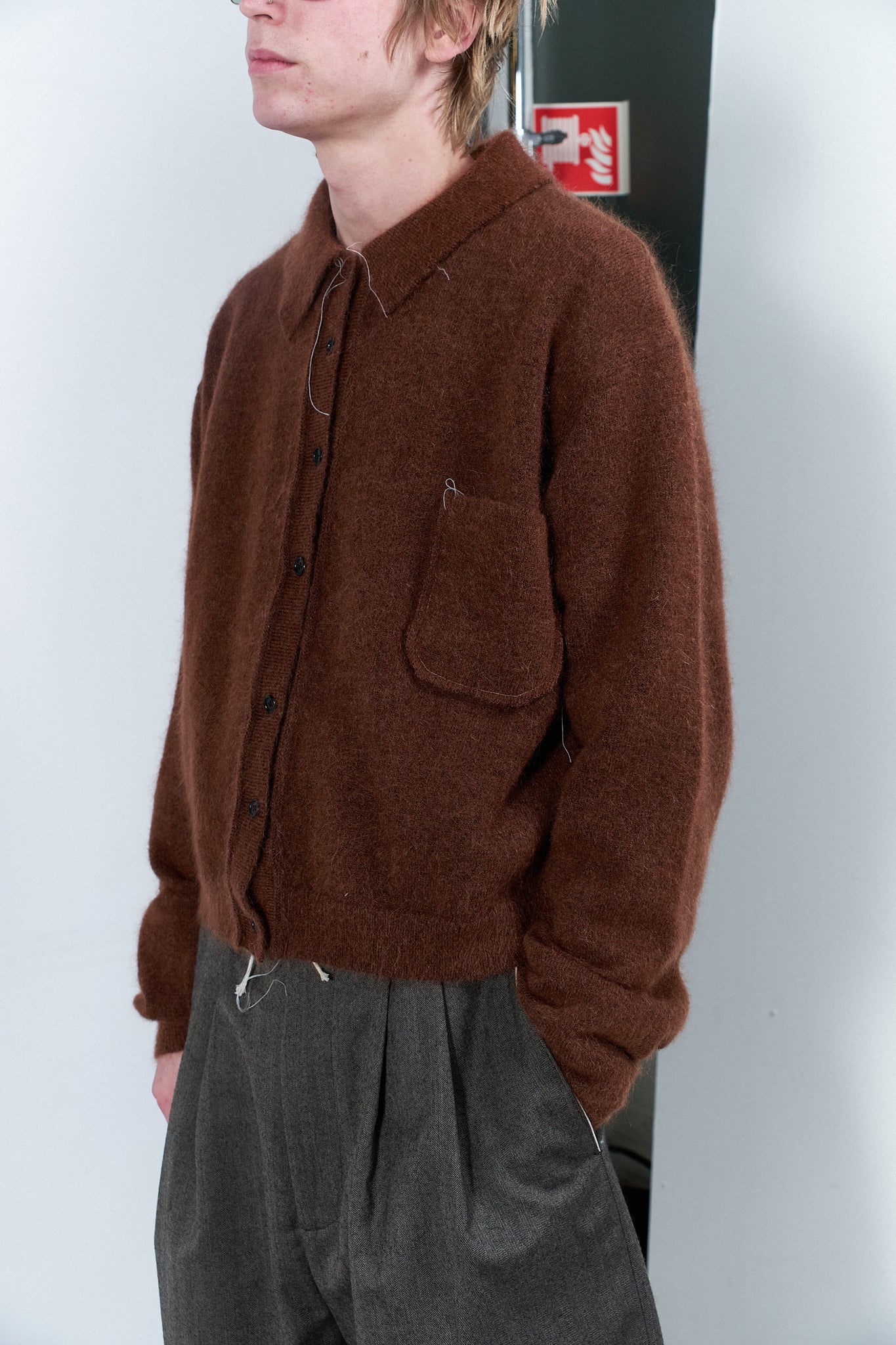 HYSFORM カーディガン　ブラウン Oversized Cardigan - Brown - Ladies | H&M US