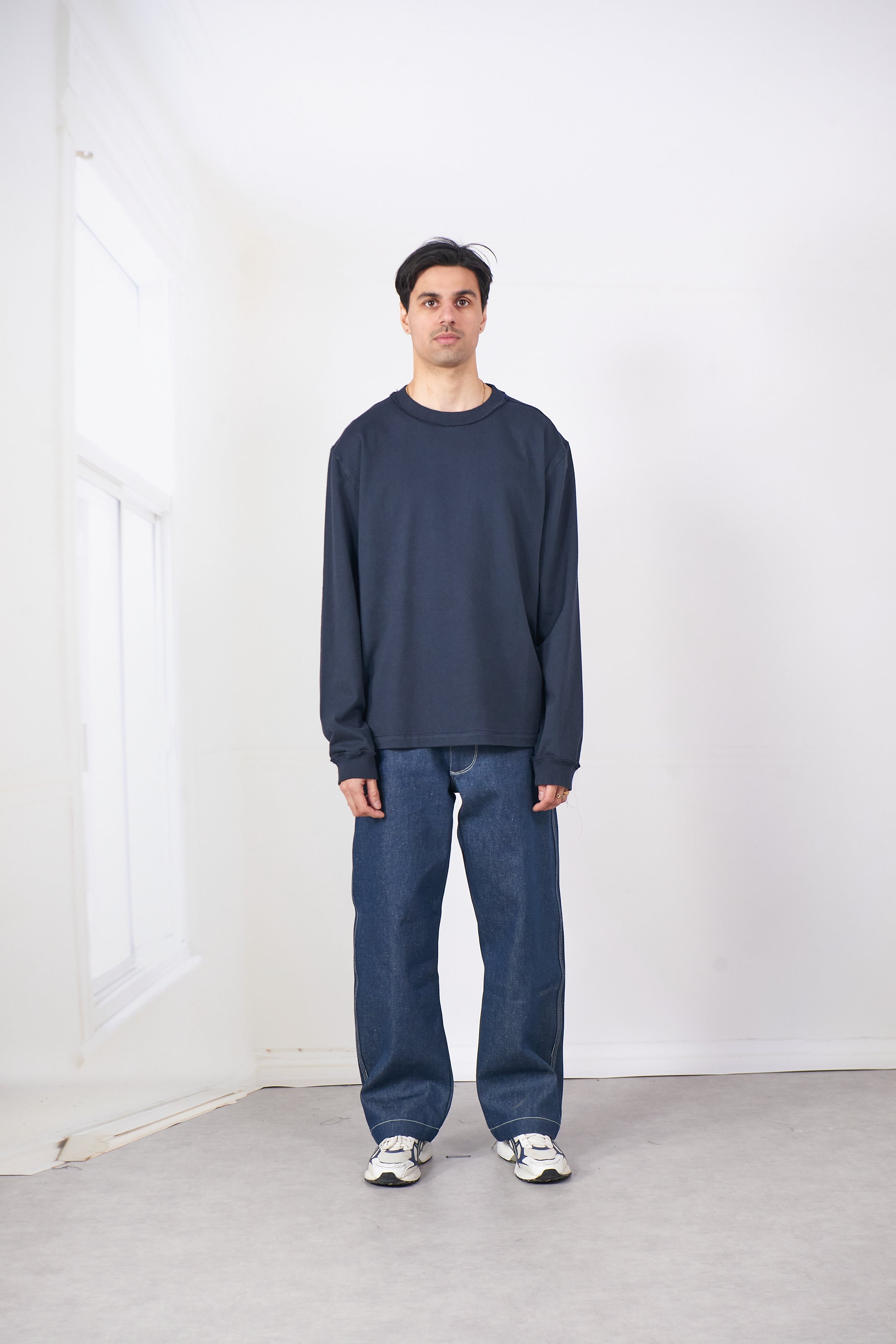 CF.20.01.02.01 BIG TEE LS navy
