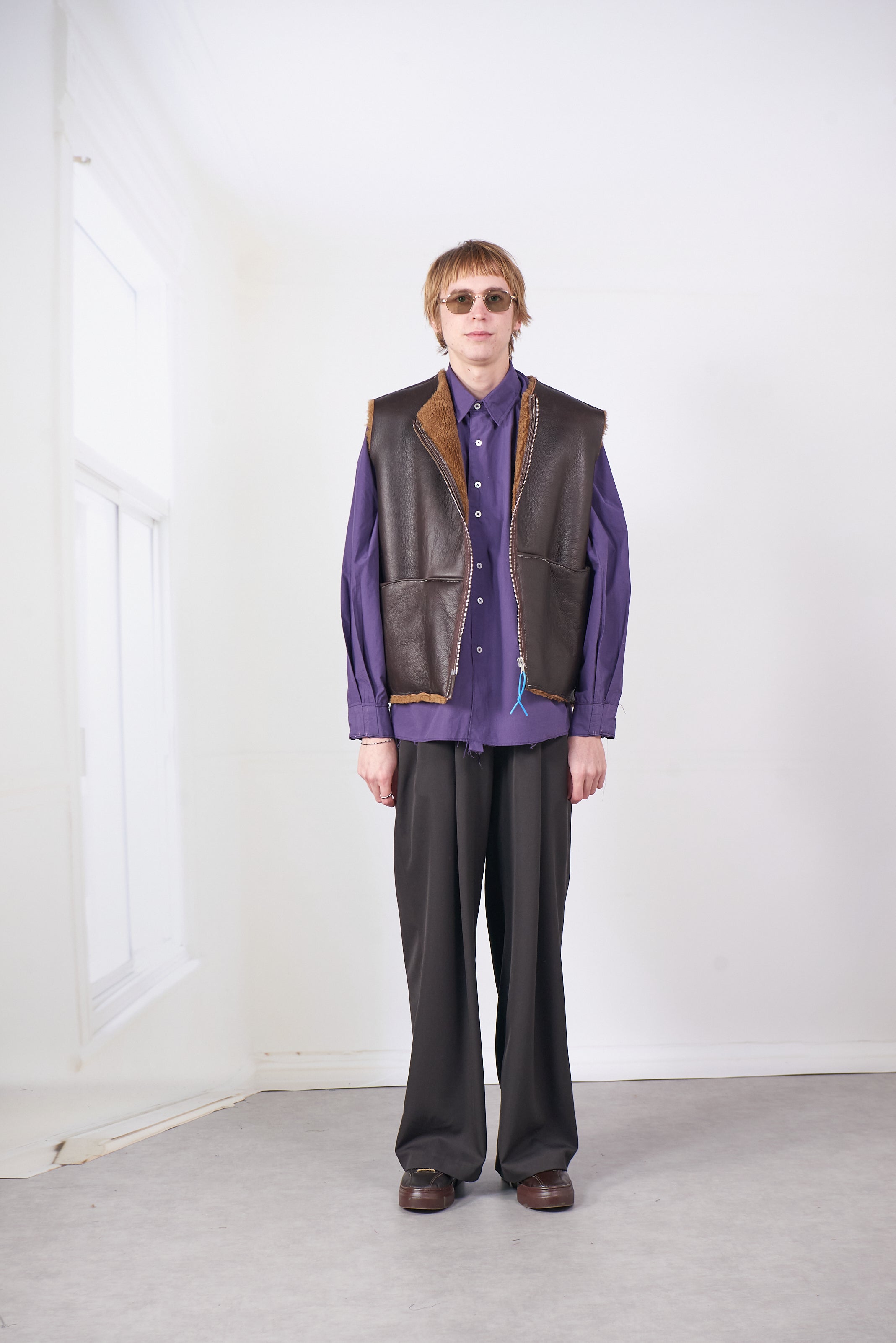 CF.20.05.04.01 SHEEP VEST brown