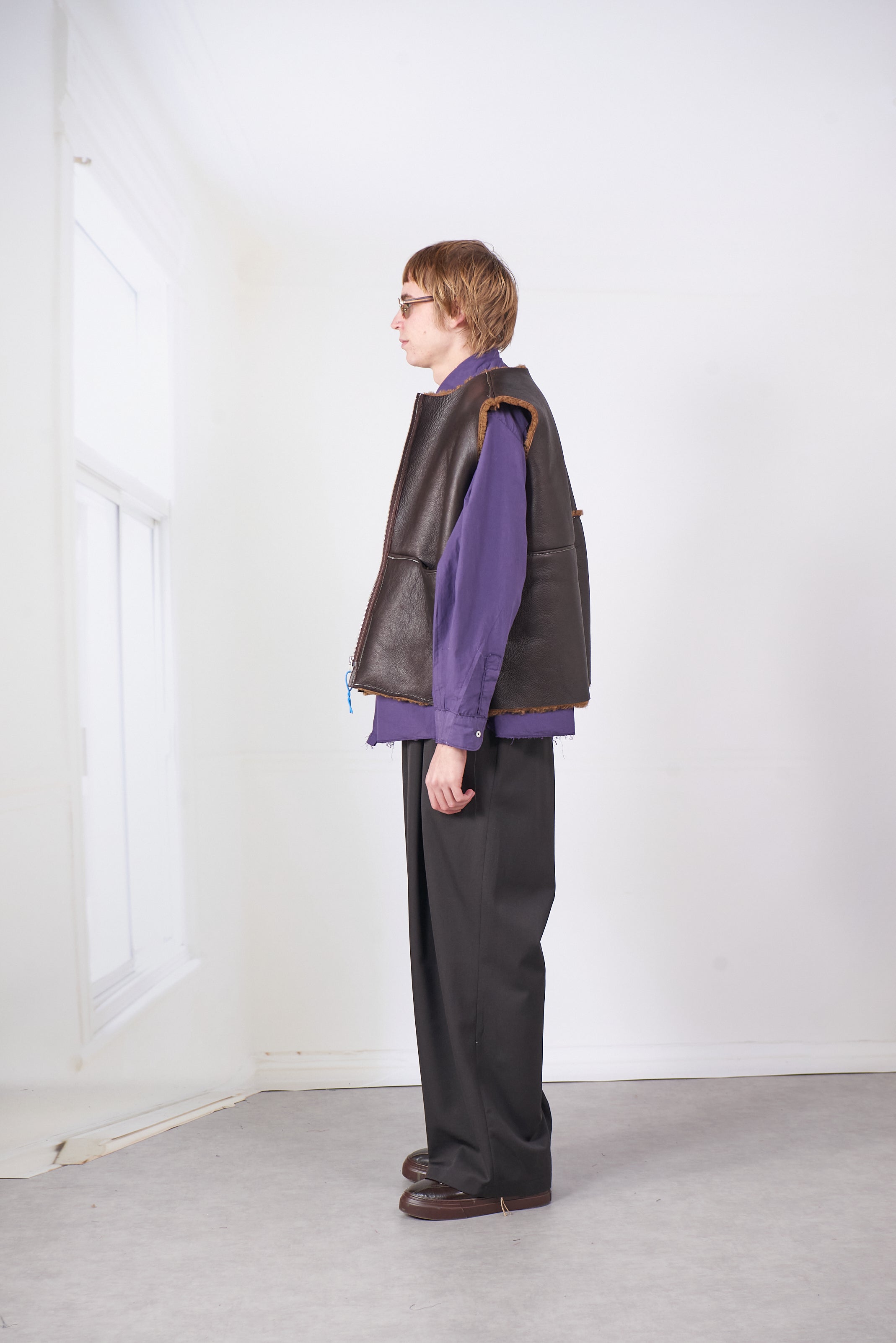 CF.20.05.04.01 SHEEP VEST brown