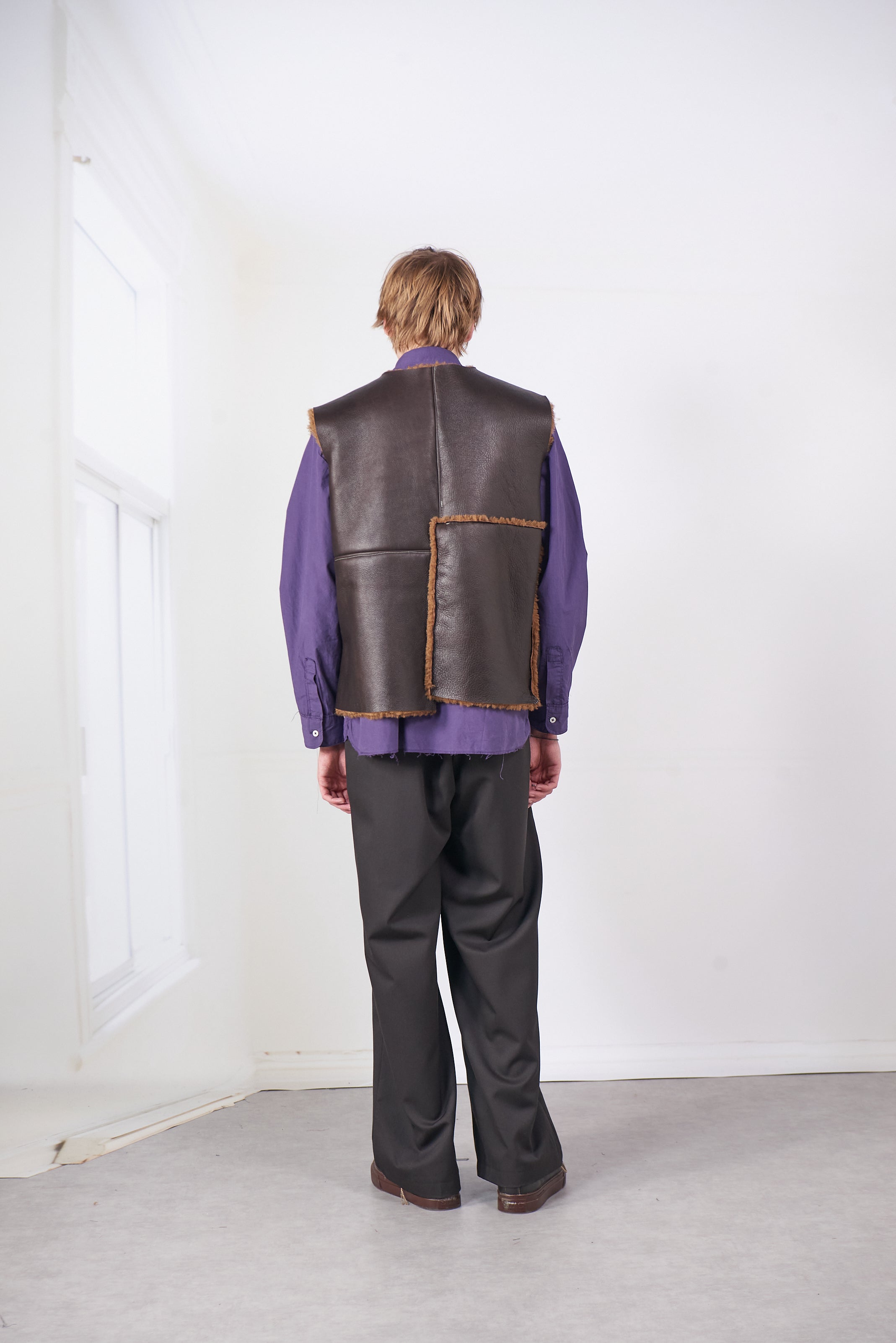 CF.20.05.04.01 SHEEP VEST brown