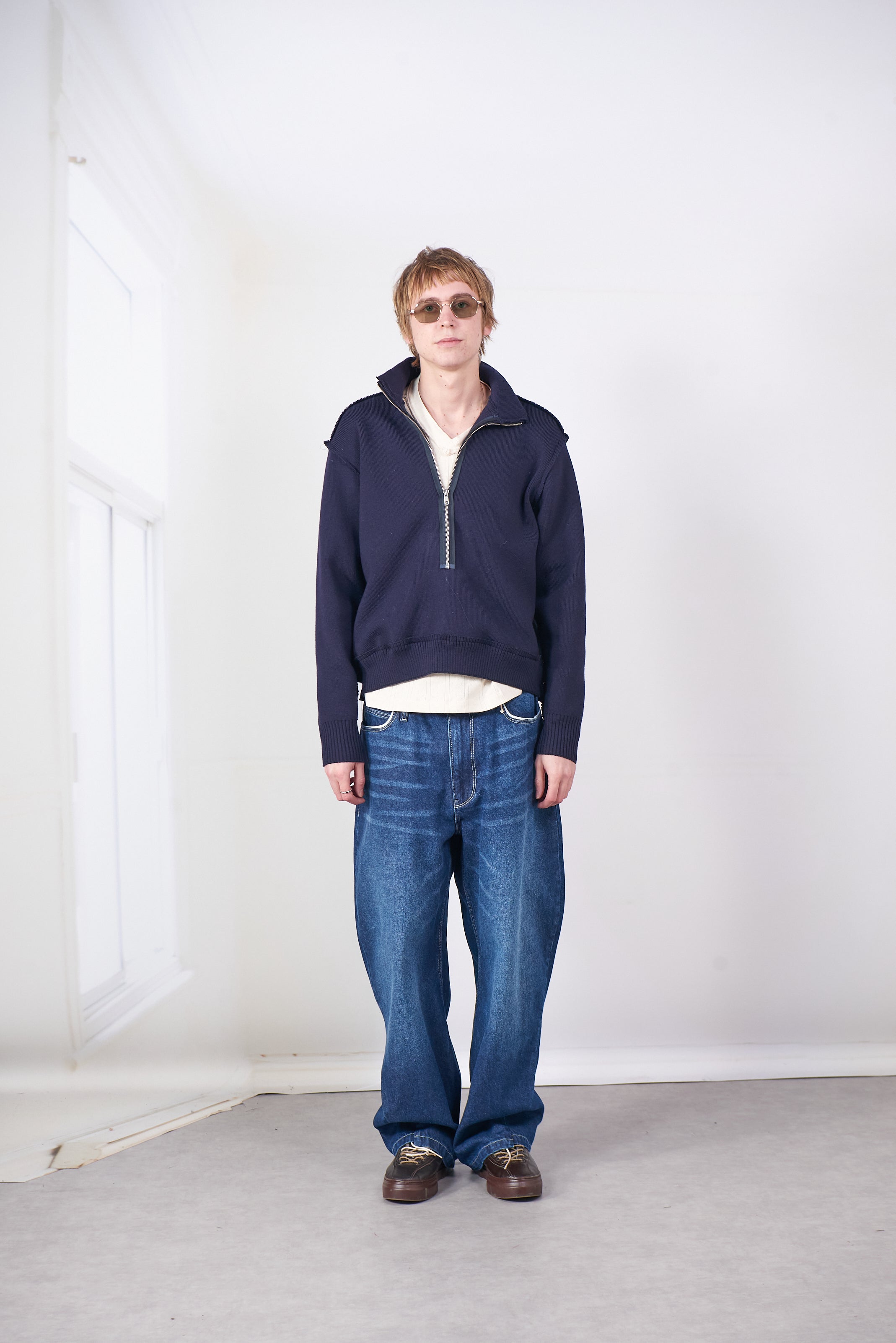 CF.20.03.06.01 SEAMAN'S SWEATER NAVY – Camiel Fortgens