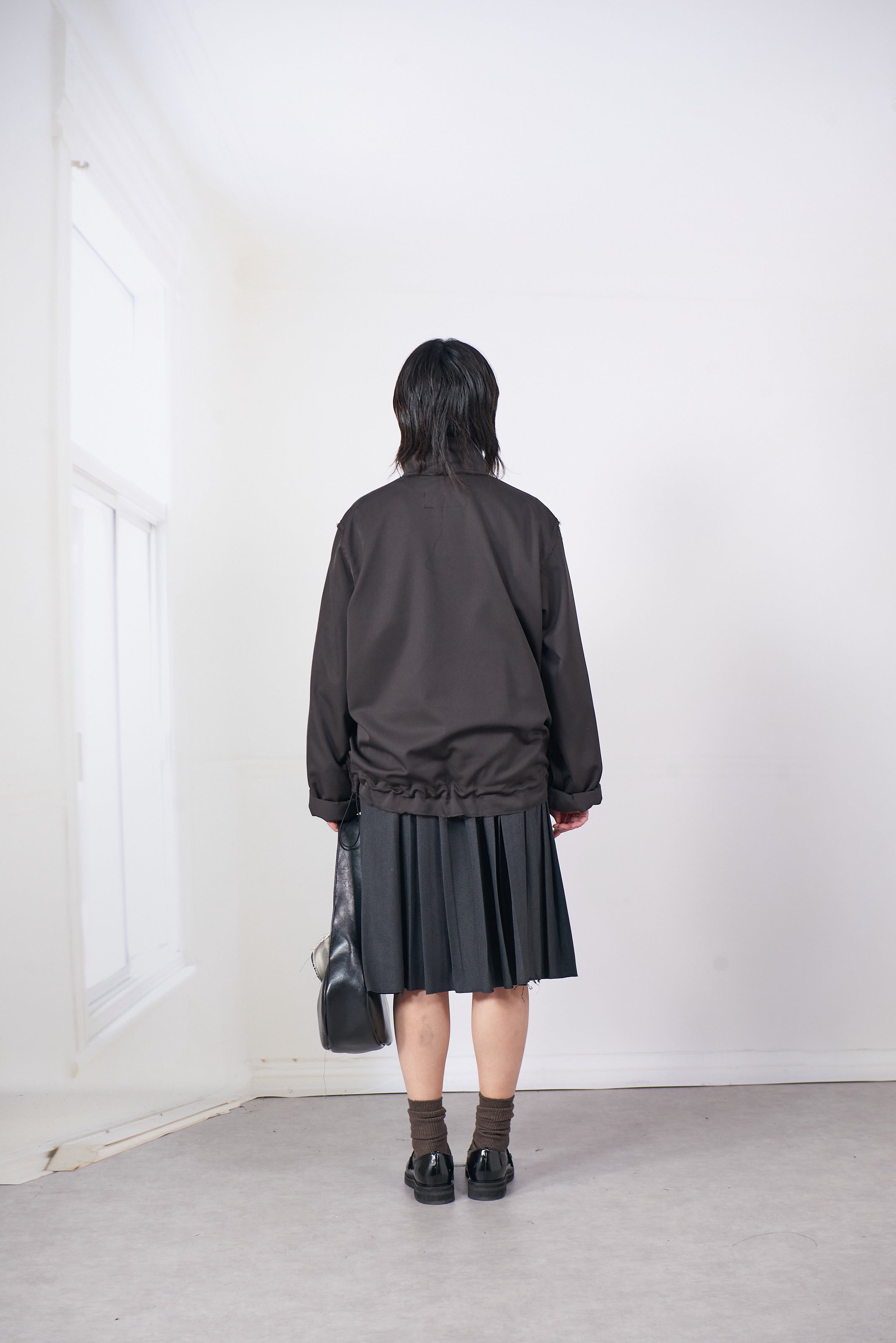 CF.20.09.02.01 TRACK JACKET WOOL faded black