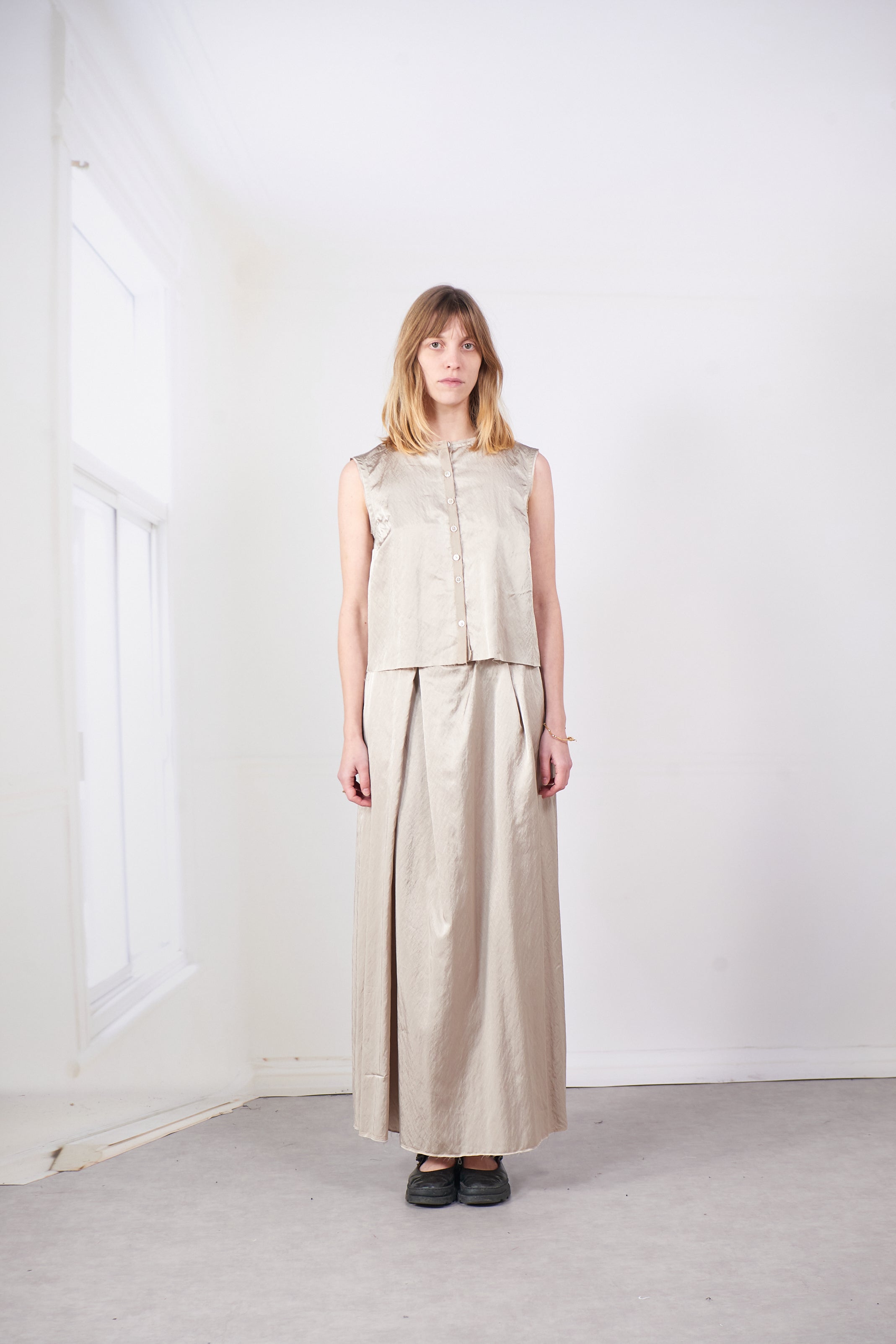 CF.20.07.04.03 TOPLESS DRESS champagne