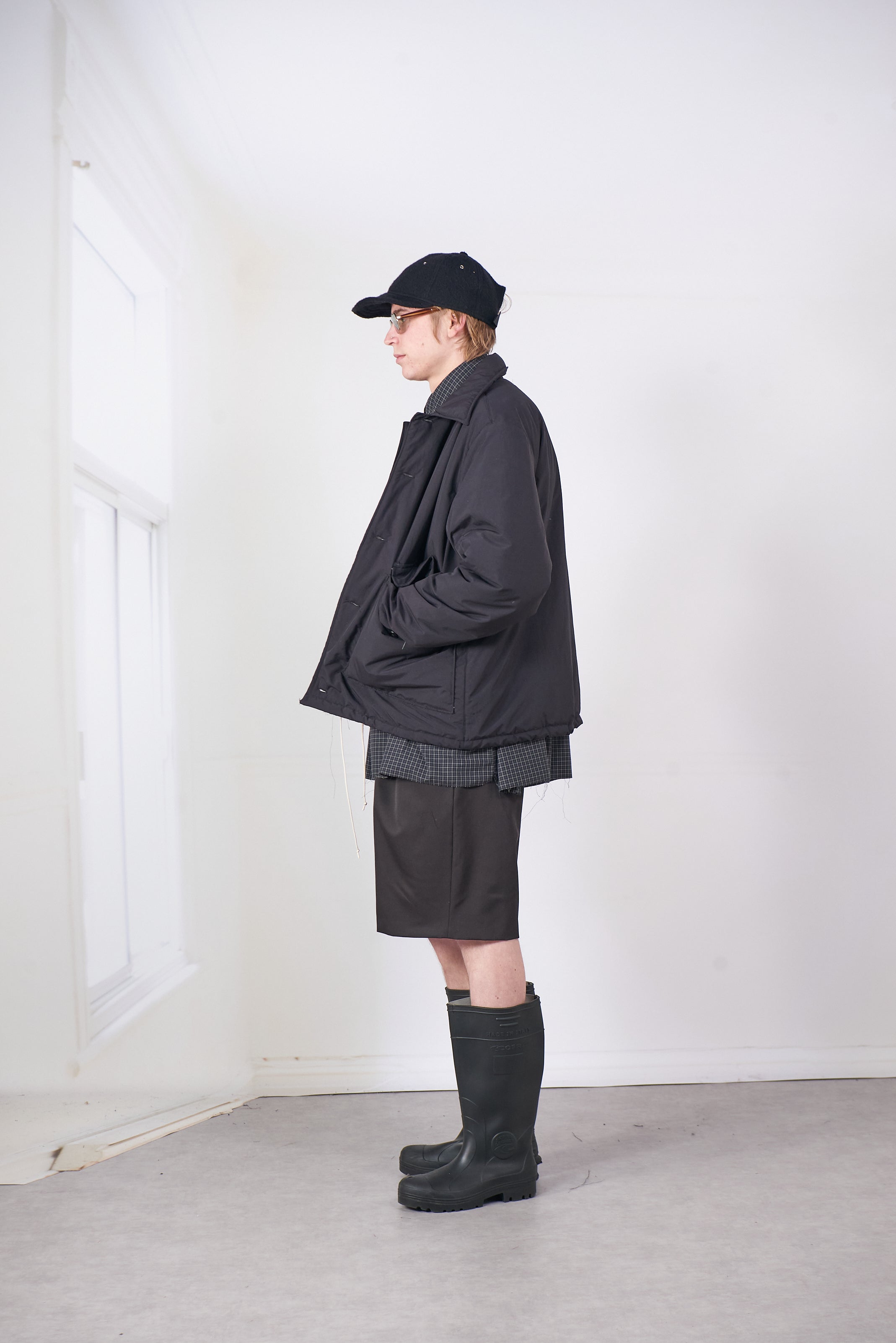 CF.20.10.01.01 PUFFED SIMPLE JACKET black
