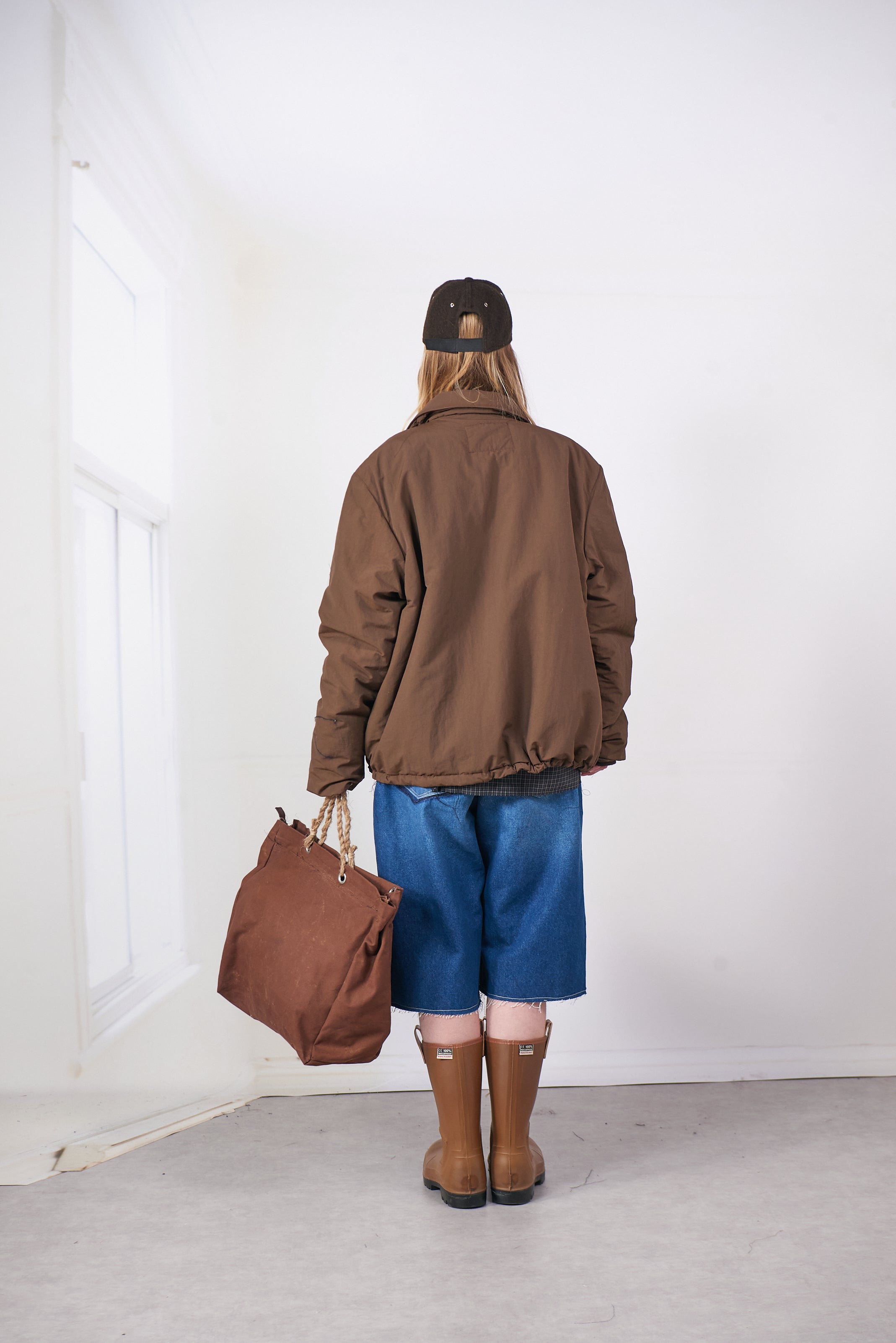 CF.20.10.01.01 PUFFED SIMPLE JACKET brown
