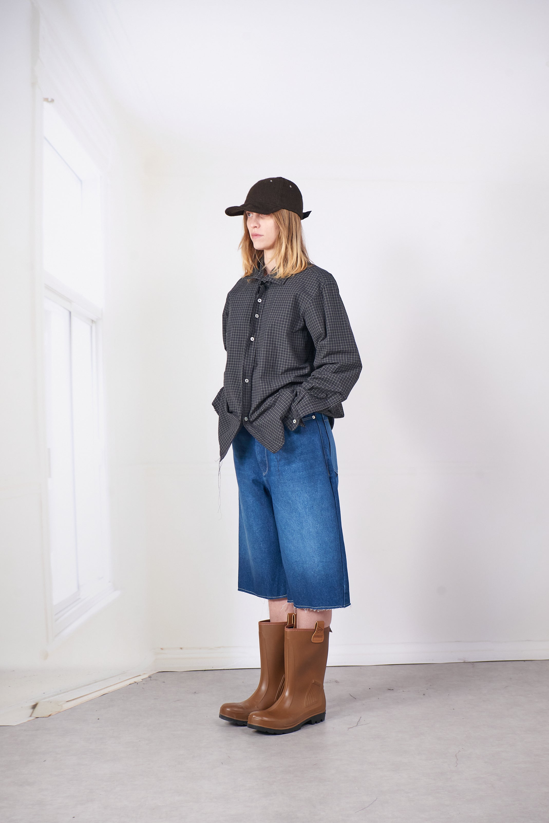 CF.20.04.02.02 FOLDED SHIRT black check