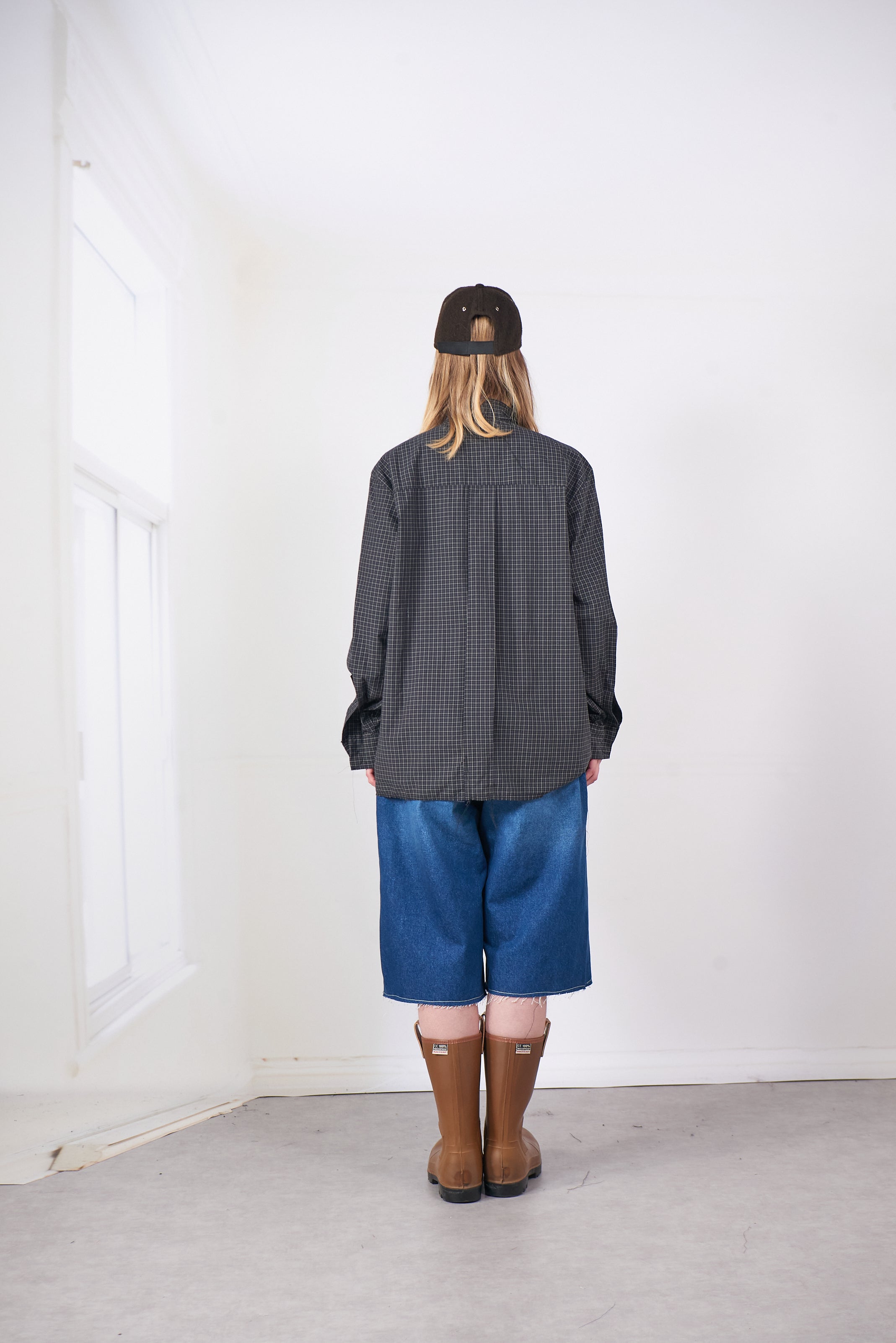 CF.20.04.02.02 FOLDED SHIRT black check