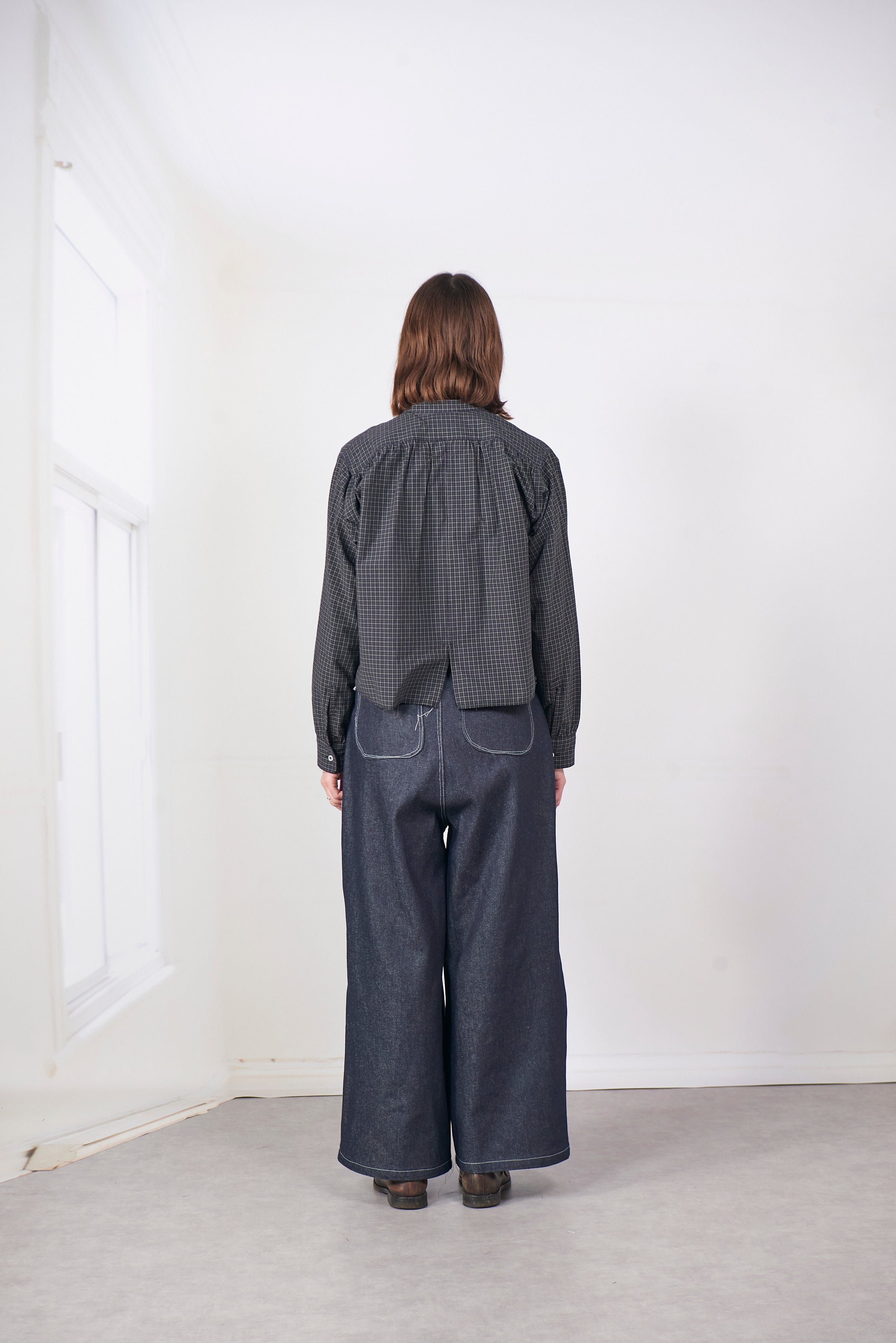 CF.20.04.05.02 ANORAK SHIRT black check