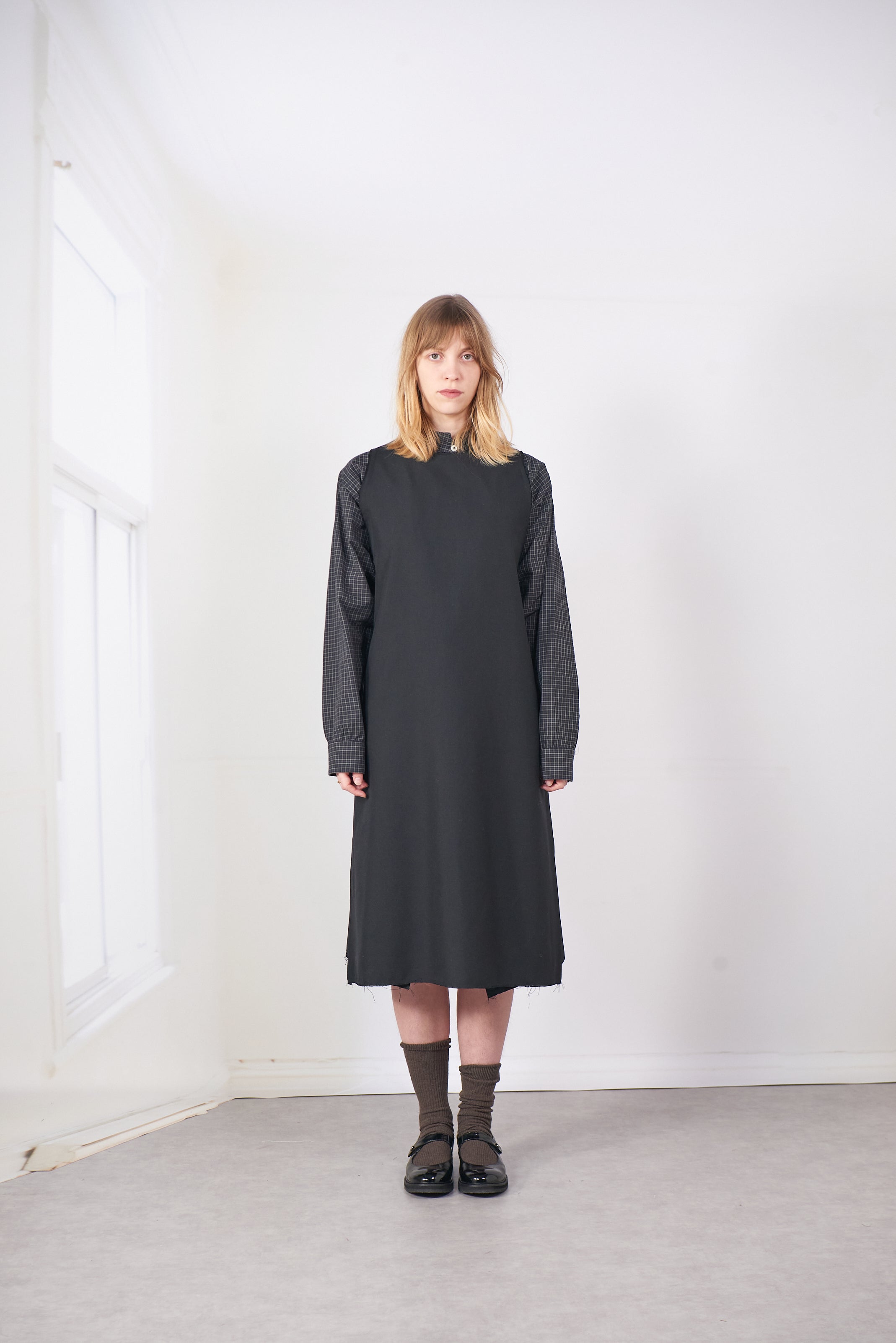 CF.20.08.04.02 WRAP DRESS black