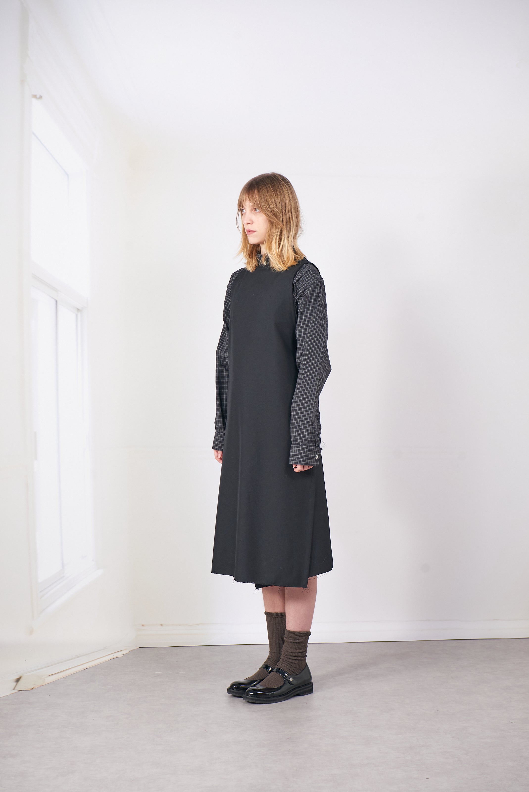 CF.20.08.04.02 WRAP DRESS black