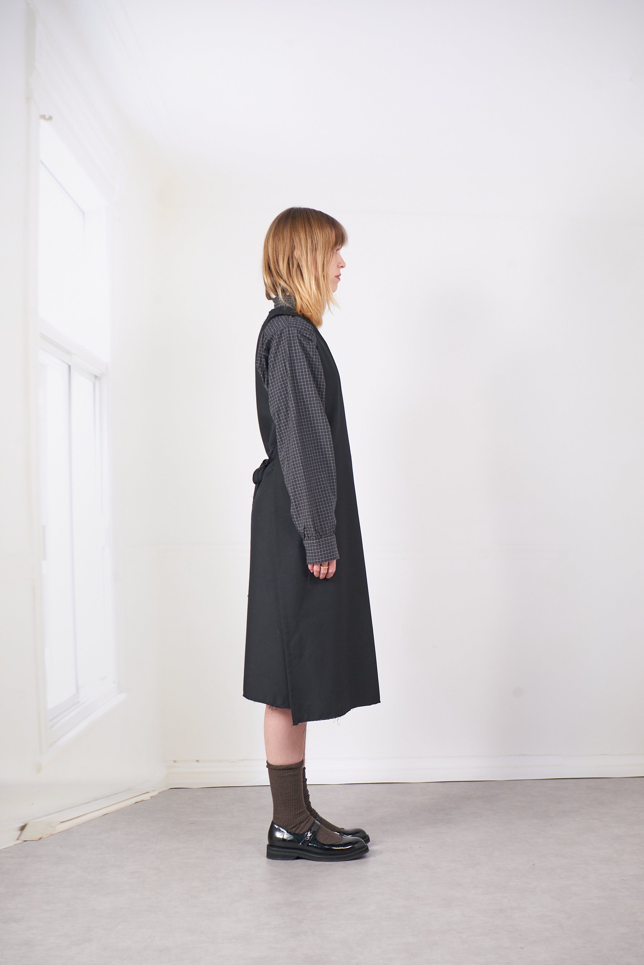CF.20.08.04.02 WRAP DRESS black