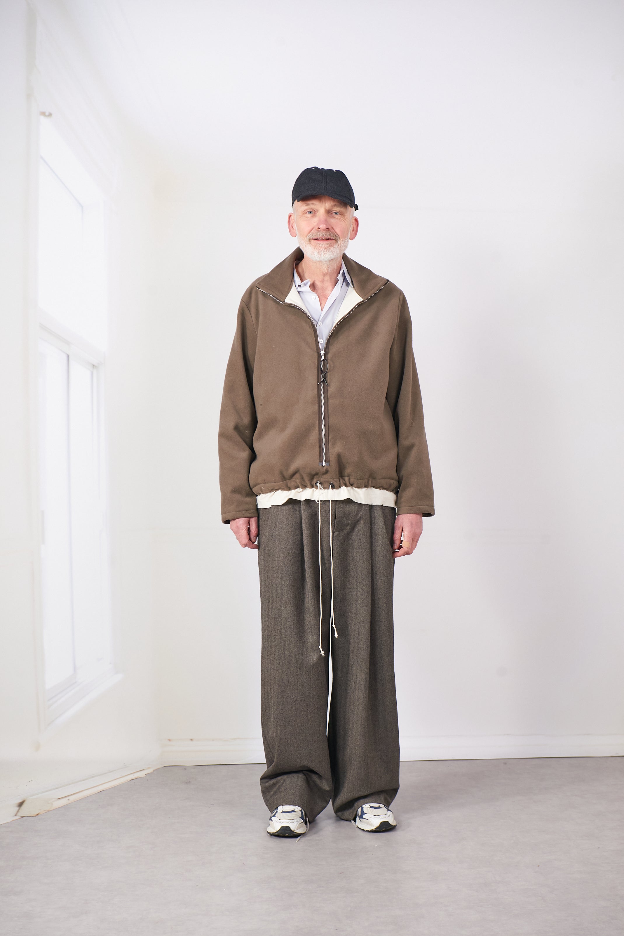 CF.20.09.03.01 FLEECE ANORAK taupe