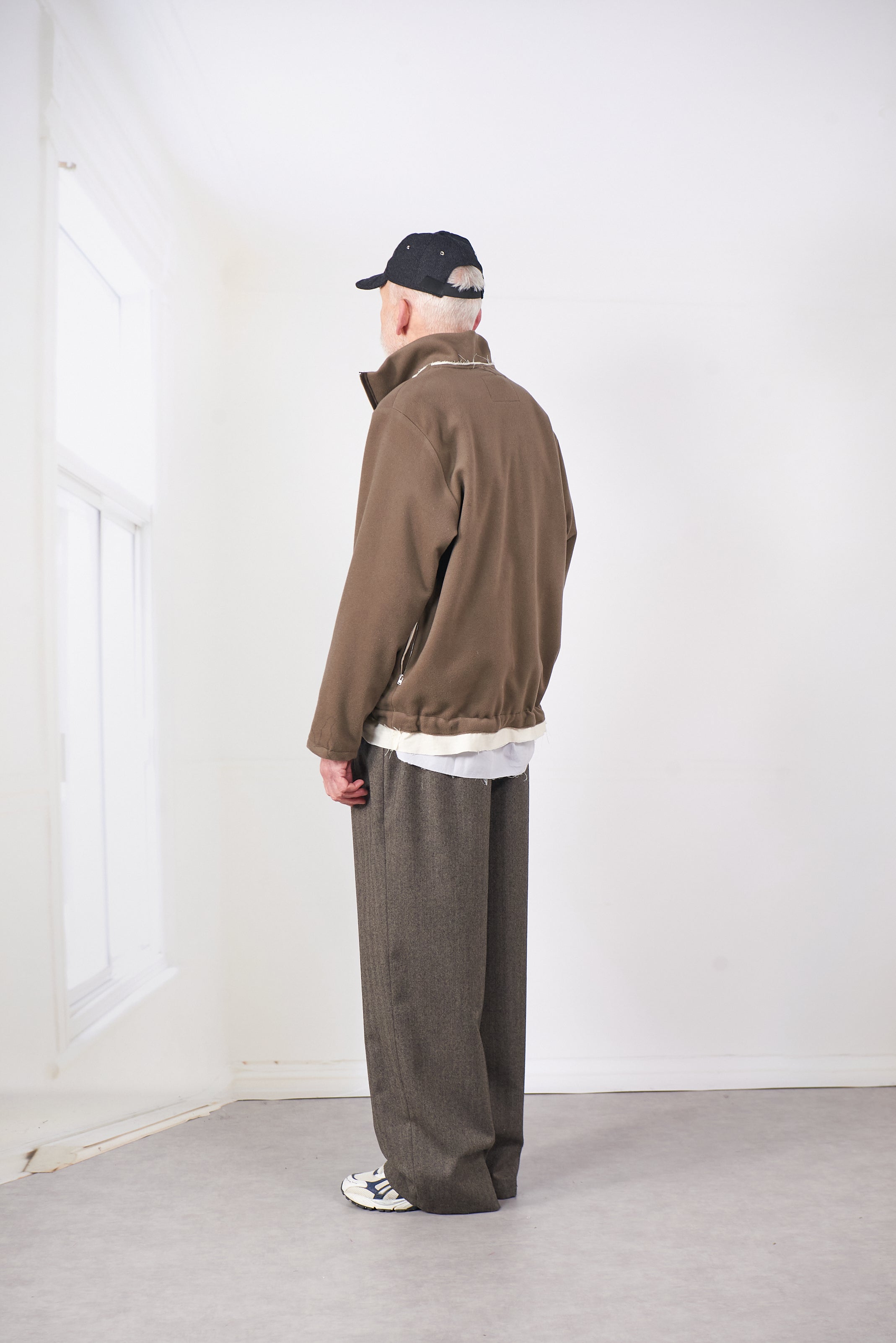 CF.20.09.03.01 FLEECE ANORAK taupe