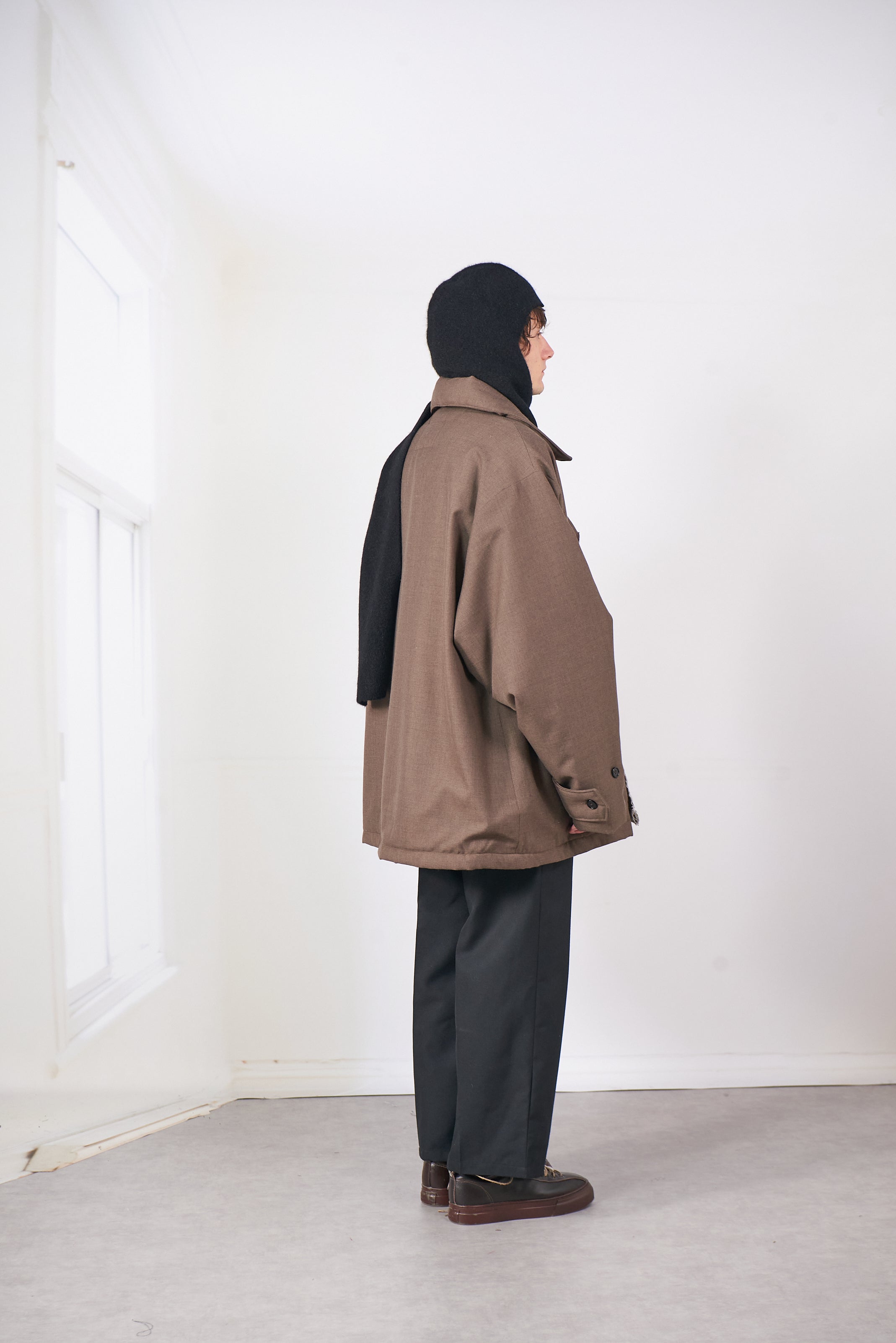 CF.20.10.03.01 PADDED PEACOAT MACK brown