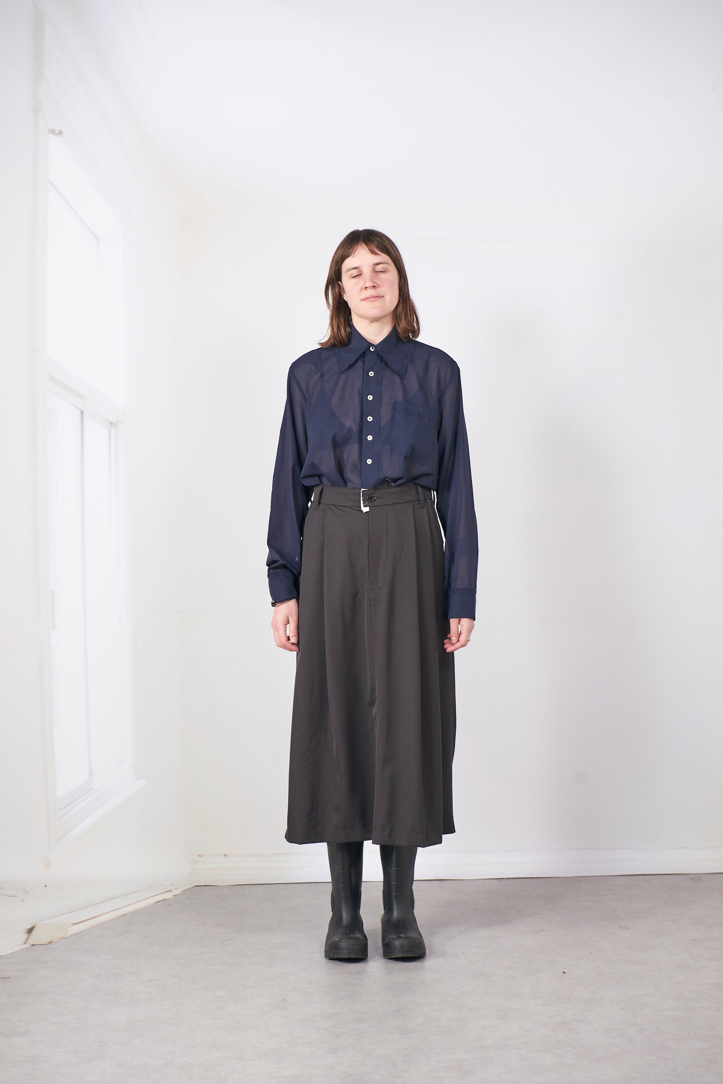 CF.20.07.03.01 SUIT PANTS SKIRT faded black