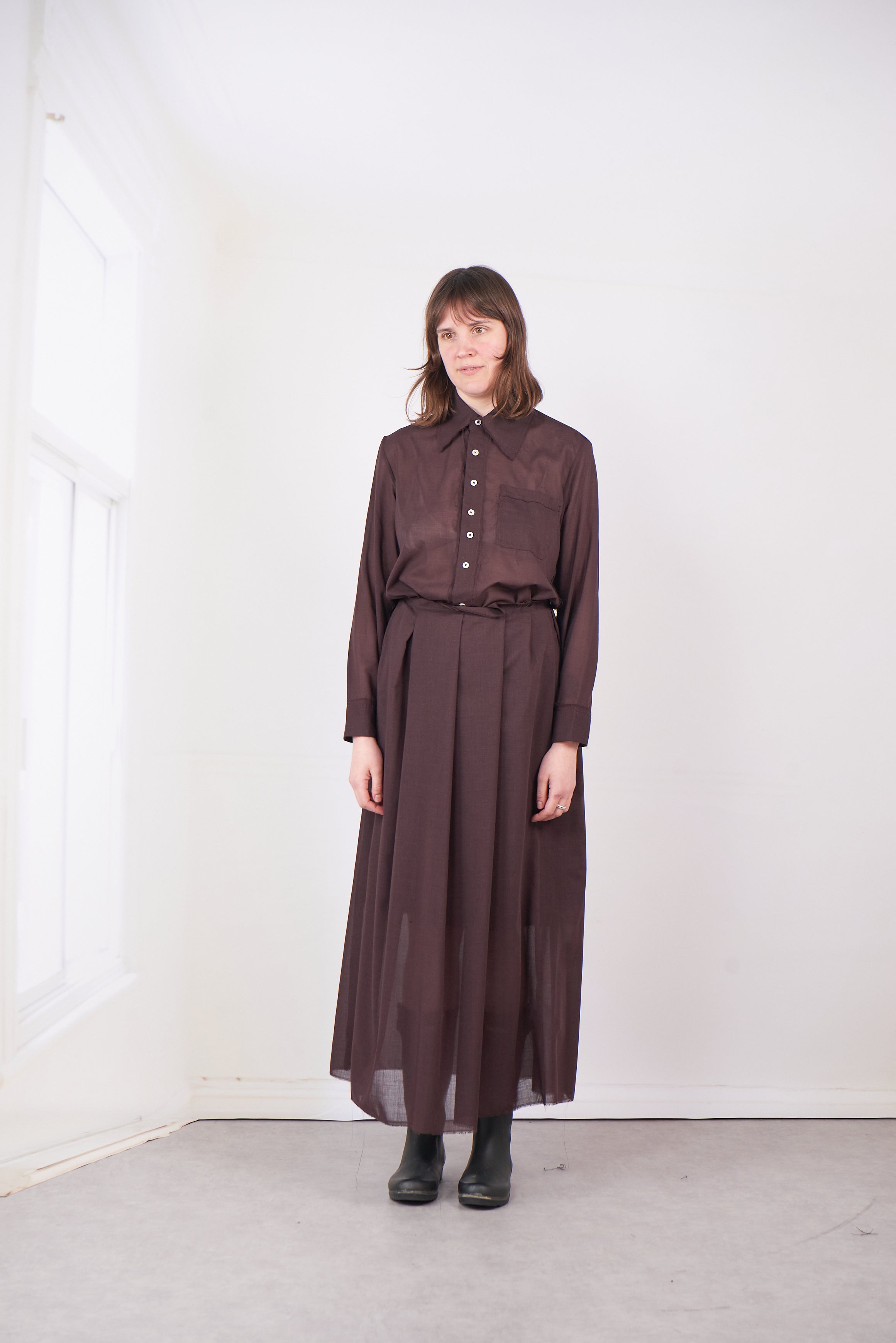 CF.20.07.04.02 TOPLESS DRESS brown