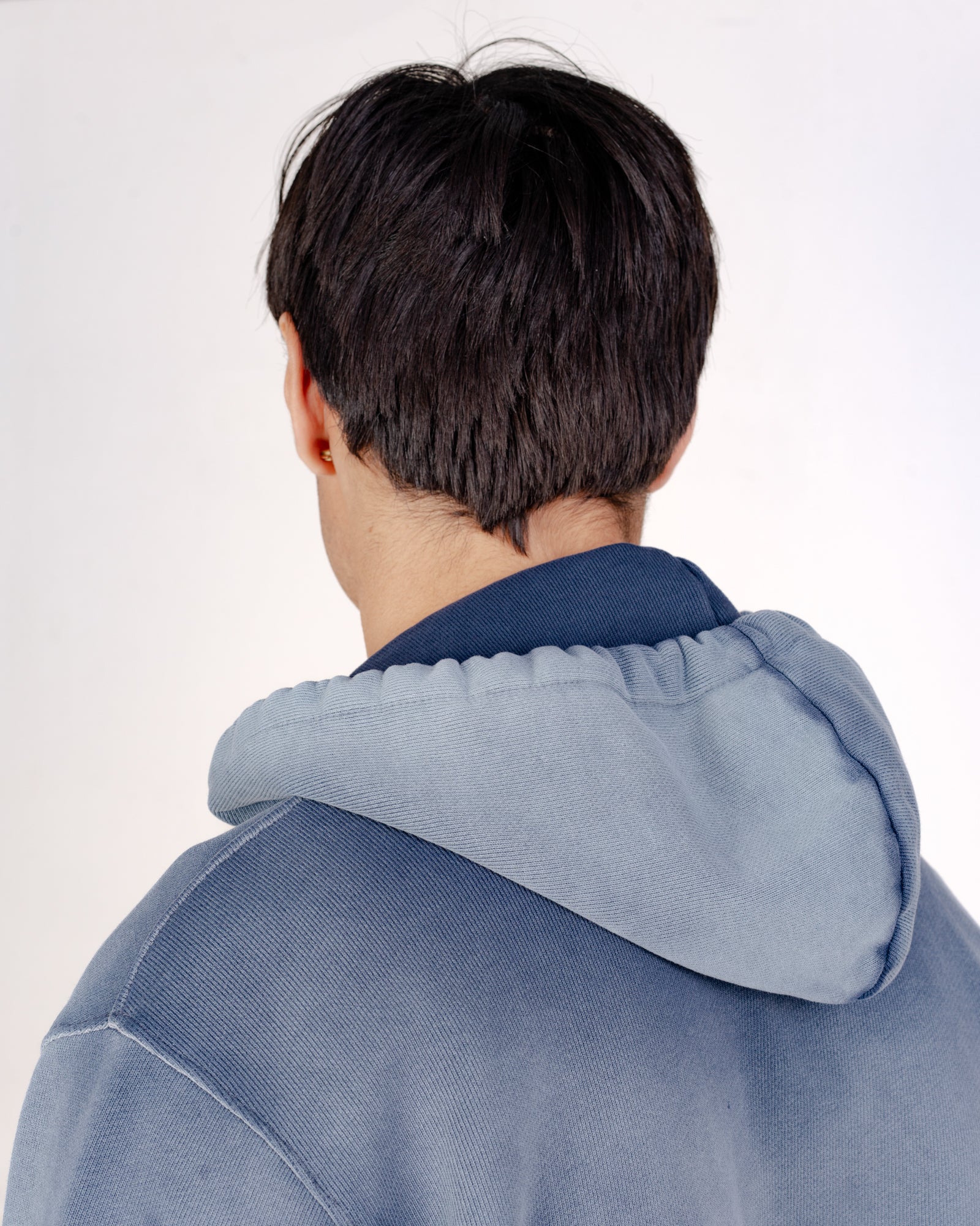 CF.21.02.02.03 FITTED ZIP HOODIE heavy sweat navy sunfade