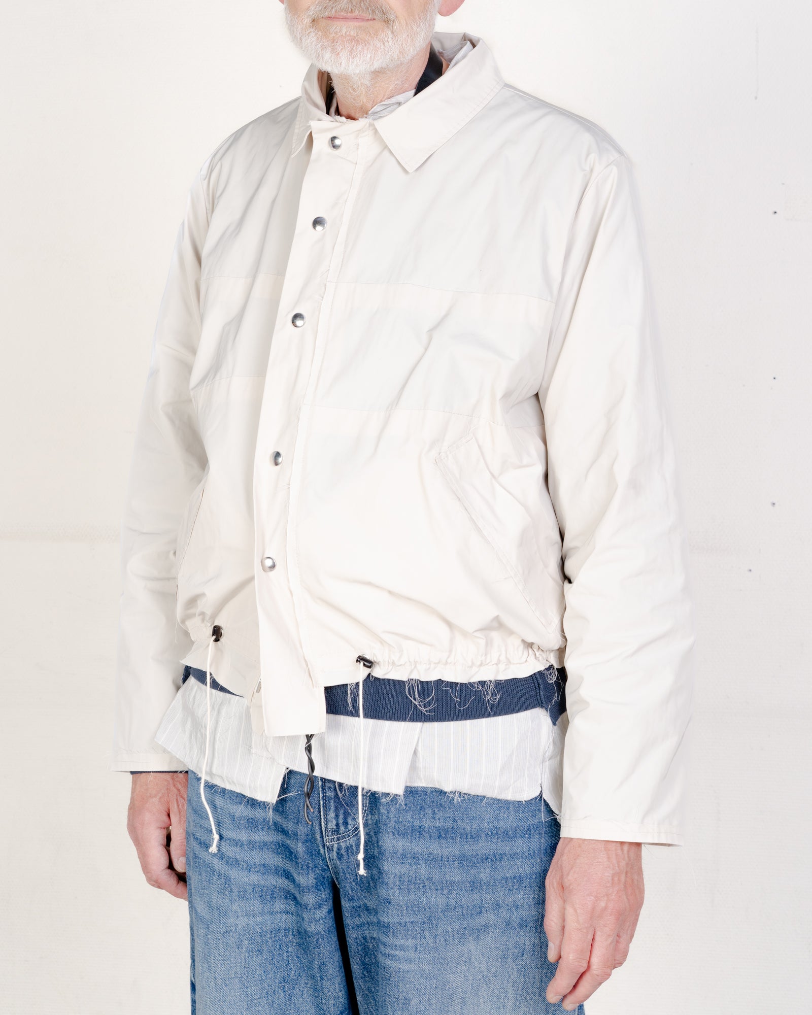 CF.21.09.01.01 SIMPLE JACKET technical twill sand – Camiel Fortgens