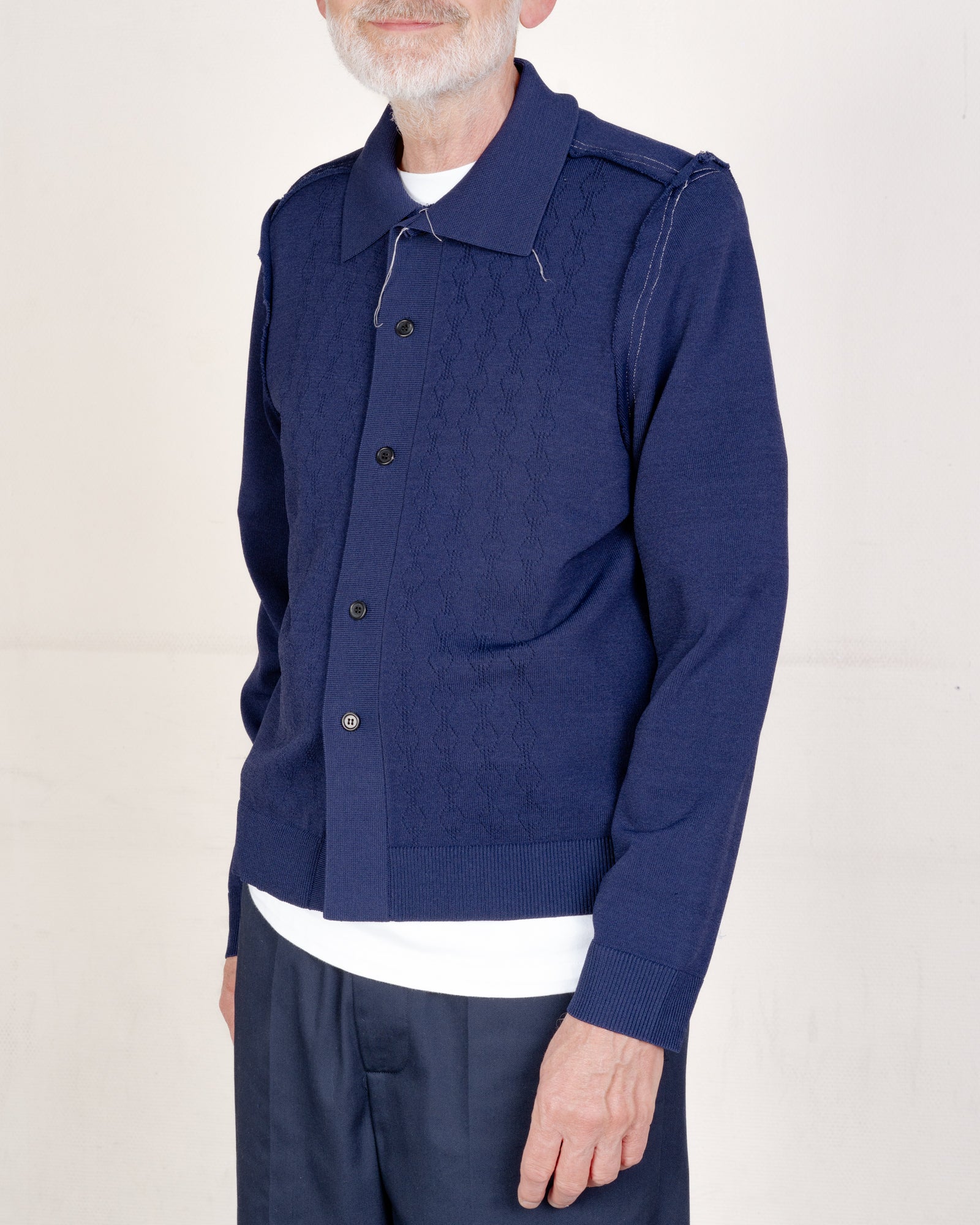 CF.21.03.05.01 AJUR CARDIGAN petrol
