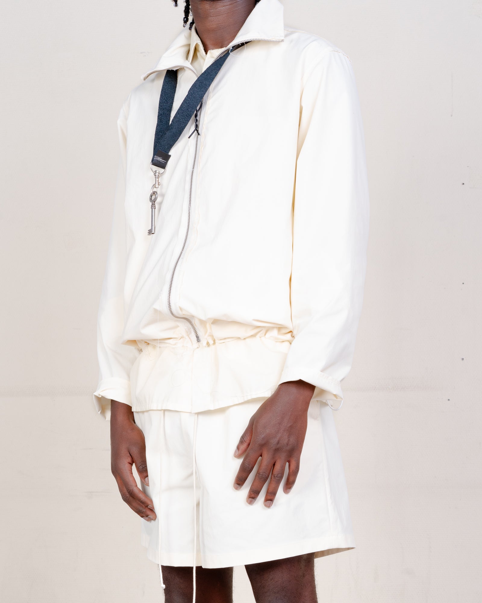 CF.21.09.02.02 TRACK JACKET technical nylon light yellow