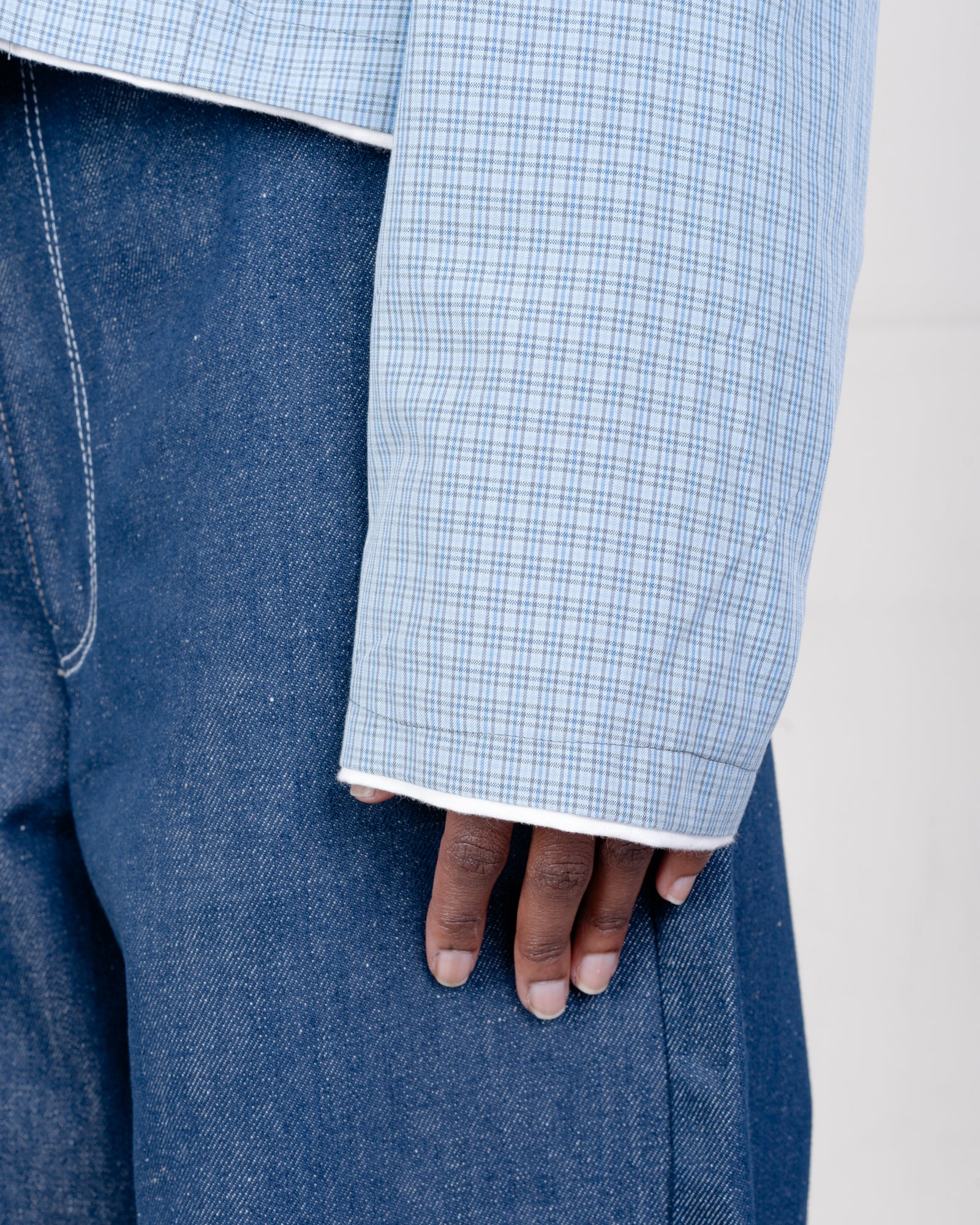 CF.21.09.06.01 FITTED ZIP JACKET check