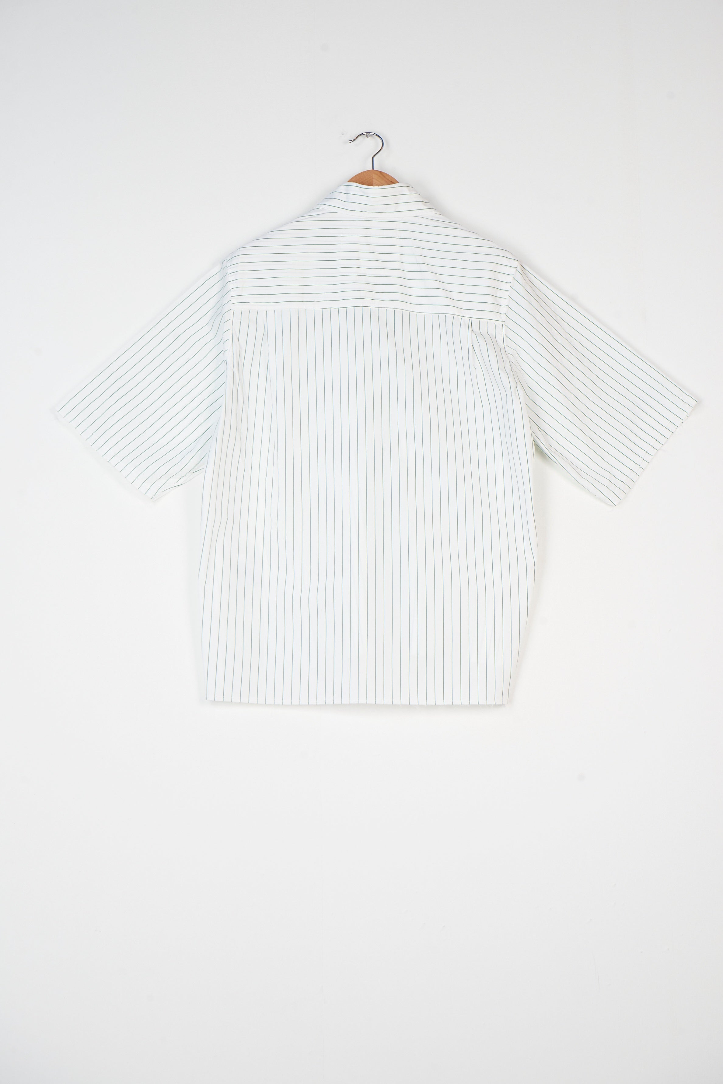 トップス CAMIEL FORTGENS 21SS NOT MY PRESIDENTS Camiel Fortgens Football Shirt Cotton/Silk Off-White Stripes