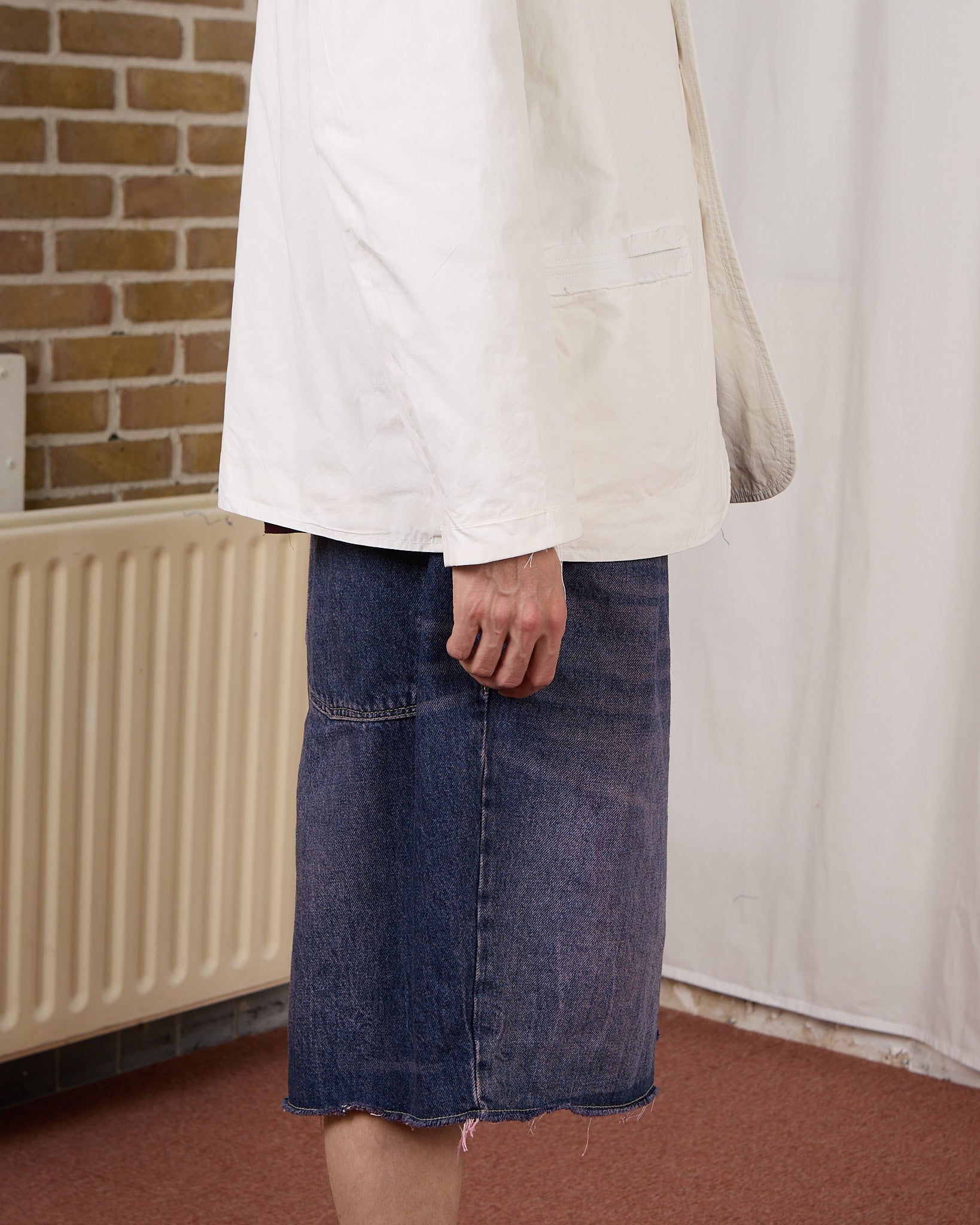 CF.23.09.02.03 SUIT JACKET light canvas optical white
