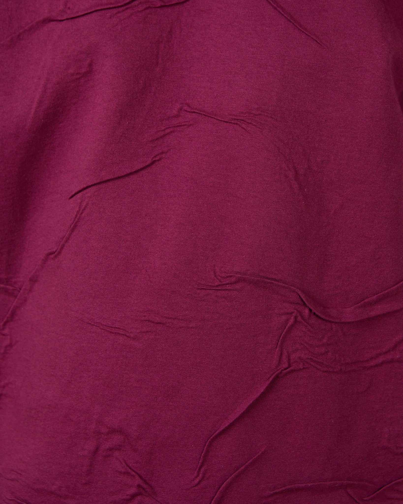 CF.23.RESEARCH.17.02 WRINKLE DOUBLE LAYERED TEE jersey cotton burgundy/white