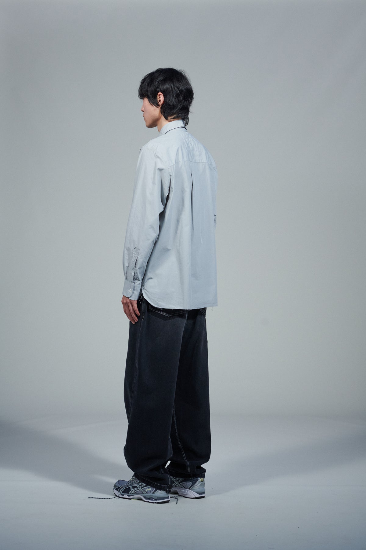 CF.22.04.02.01 NORMAL SHIRT cotton shirting light grey