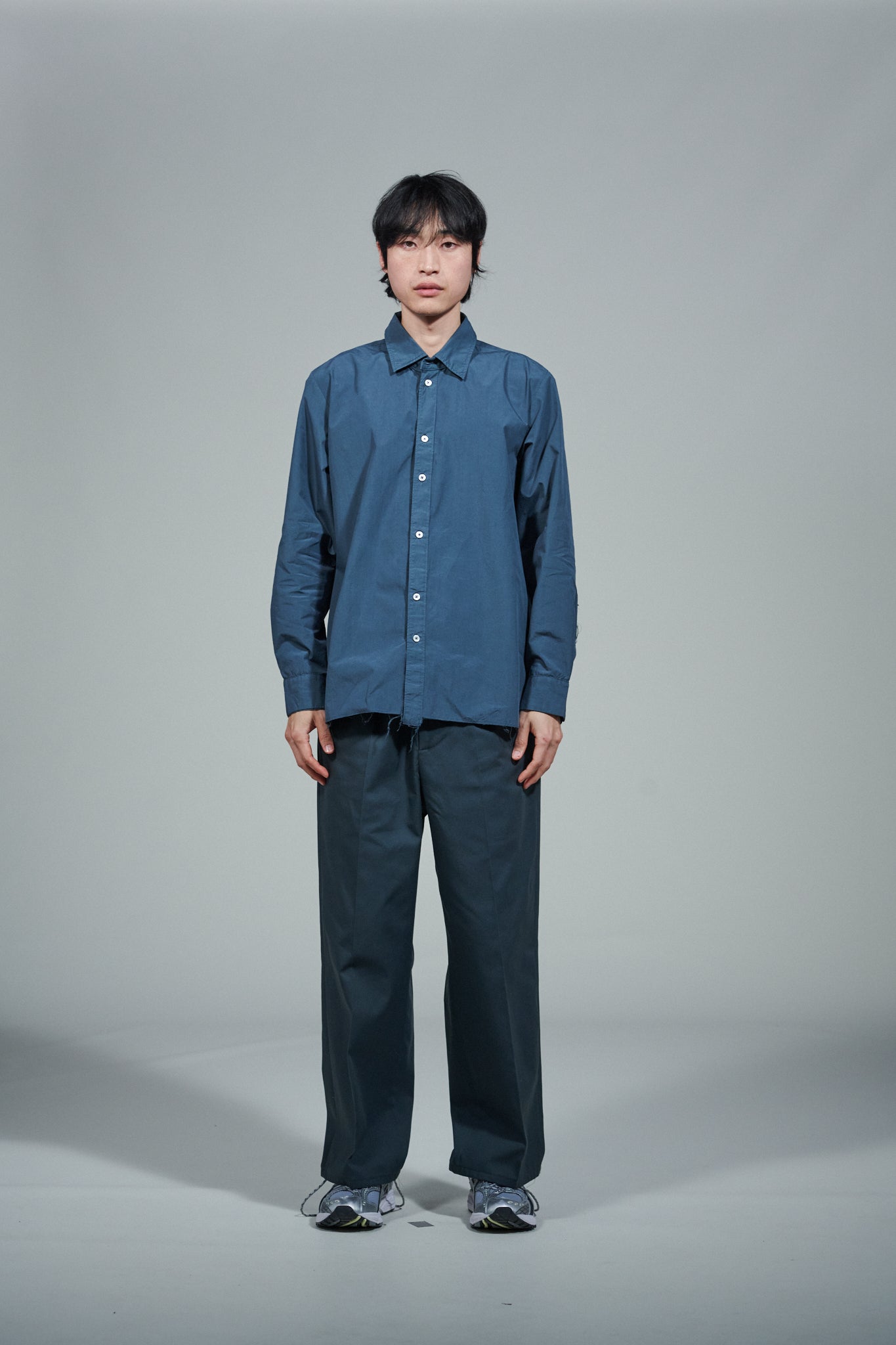 CF.22.04.02.02 NORMAL SHIRT cotton shirting grey