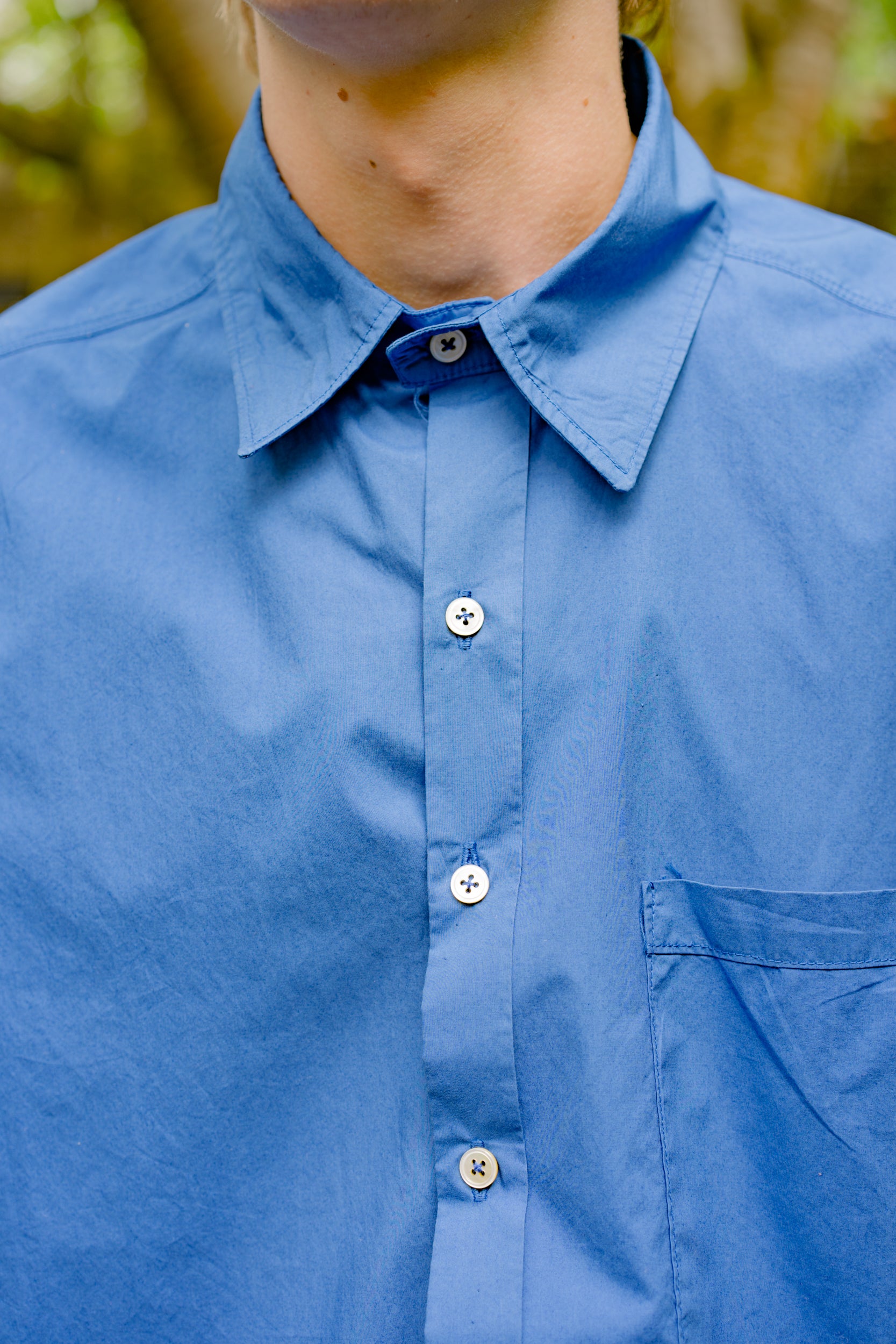 CF.19.04.02.01 BOXY SHIRT blue – Camiel Fortgens CF.19.04.02.01 BOXY SHIRT blue – Camiel Fortgens