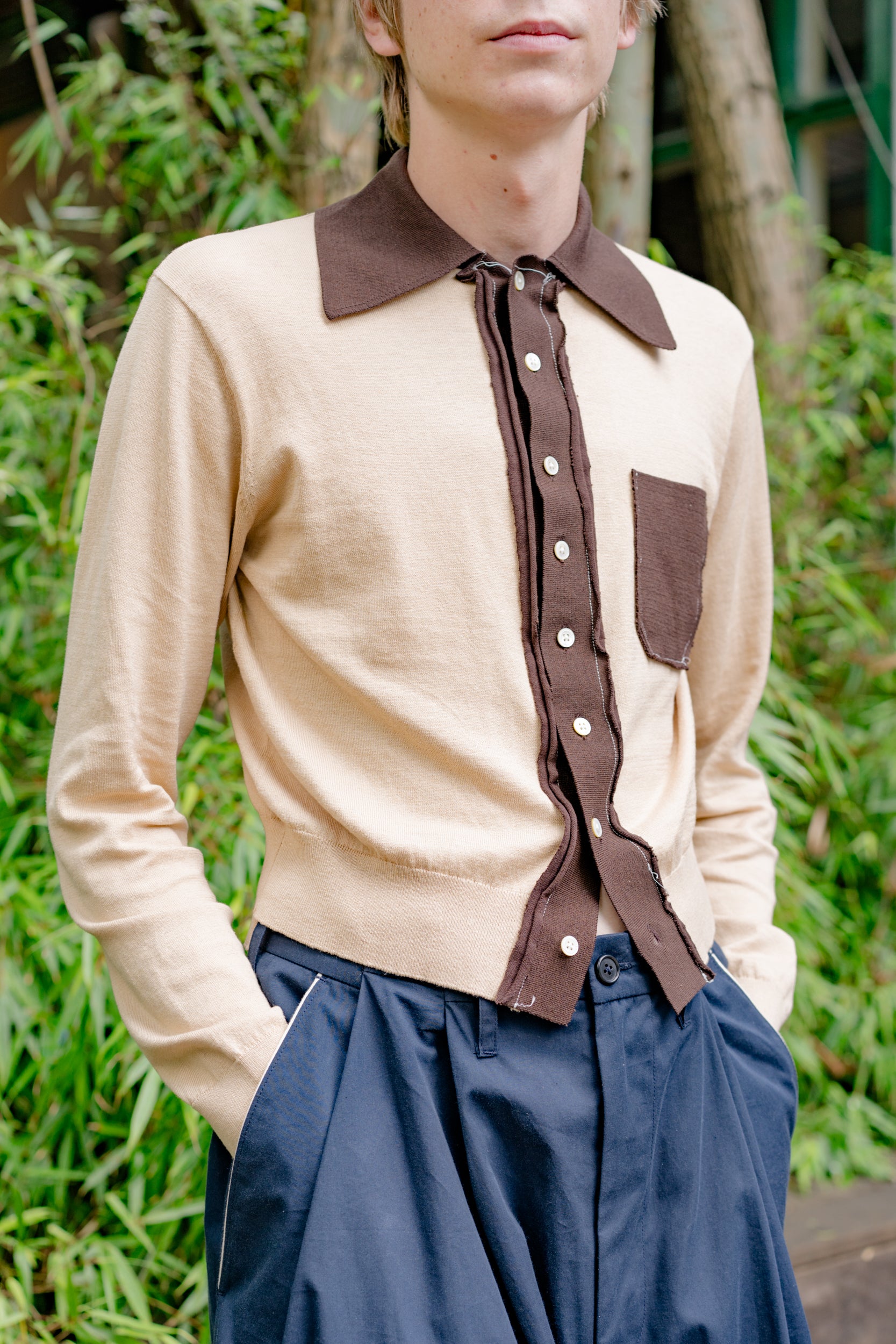 トップス camiel fortgens 70s vast 今日もビショップ CAMIEL FORTGENS 70S POLO SHIRT