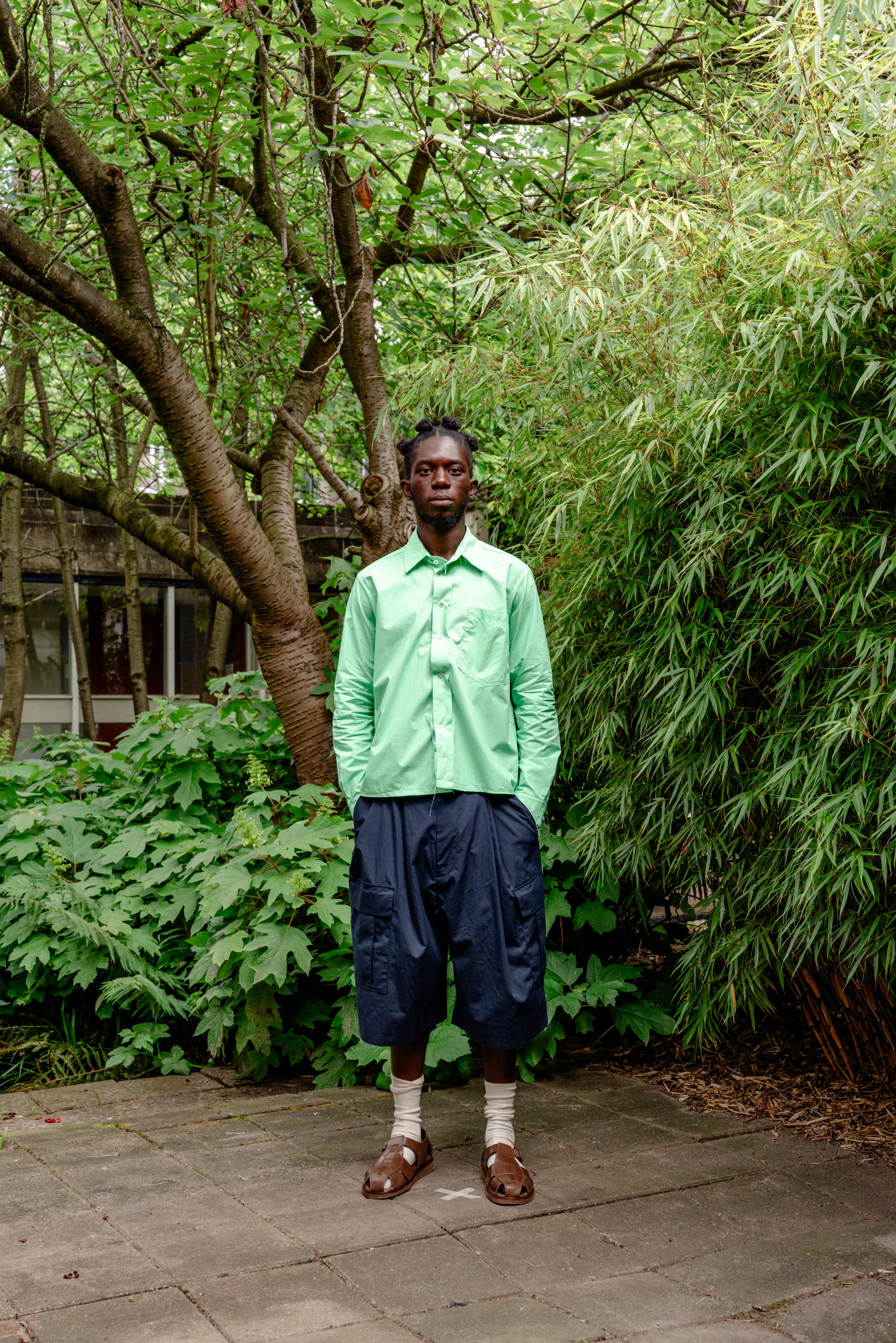 CF.19.04.01.01 BASIC SHIRT green