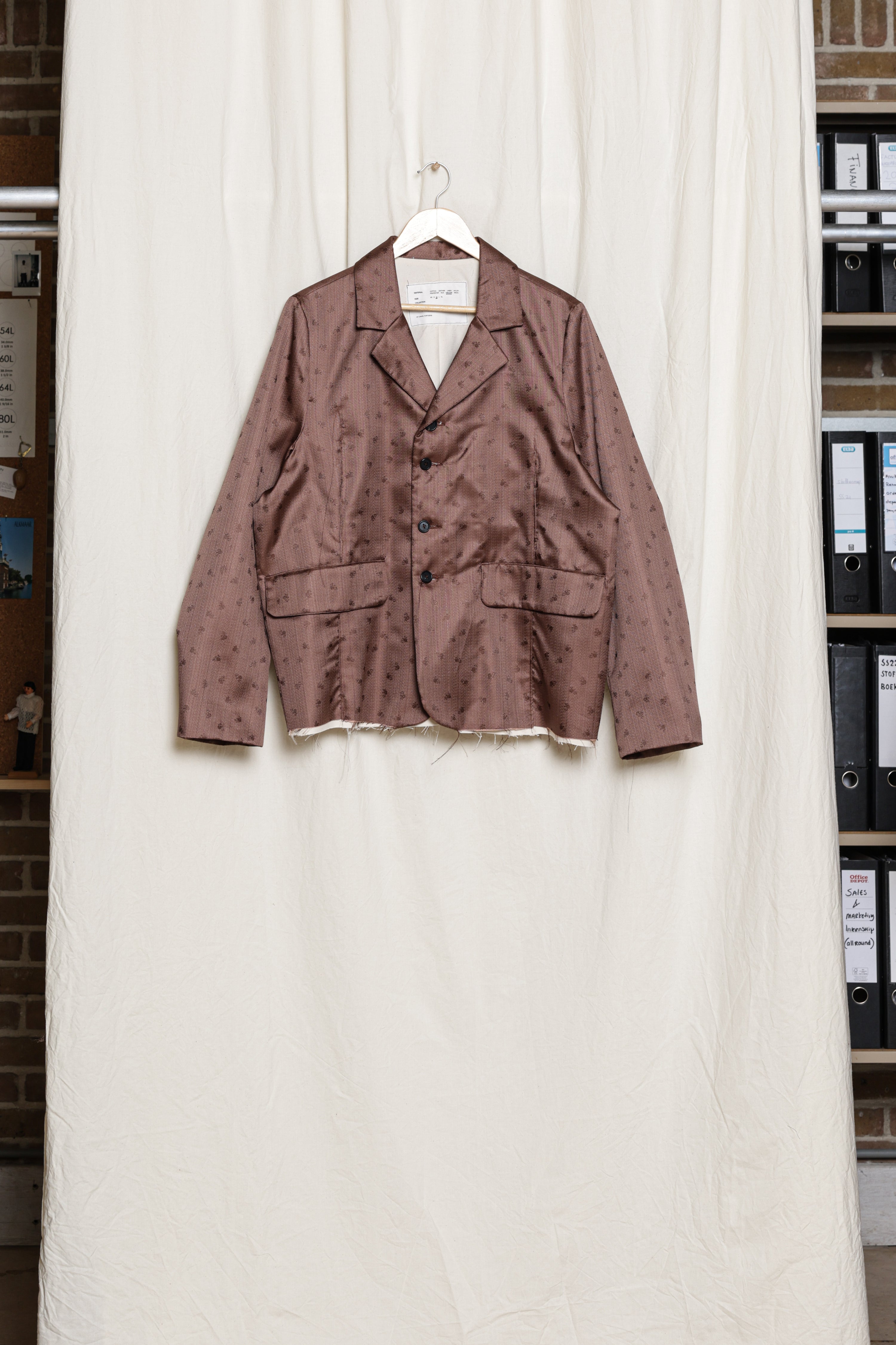 CF. BEATLES JACKET jacquard