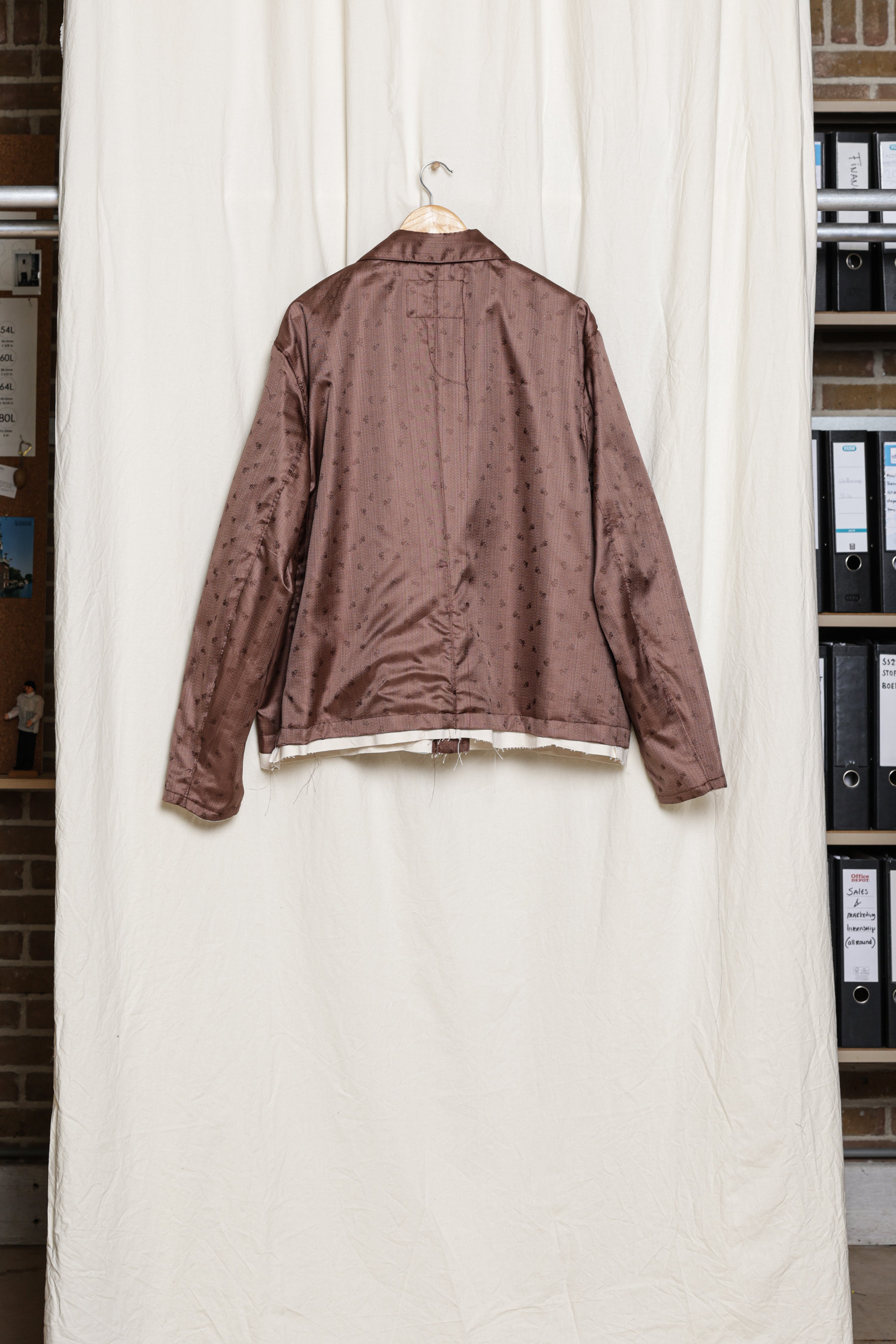 CF. OVERSIZED WORKER JACKET jacquard