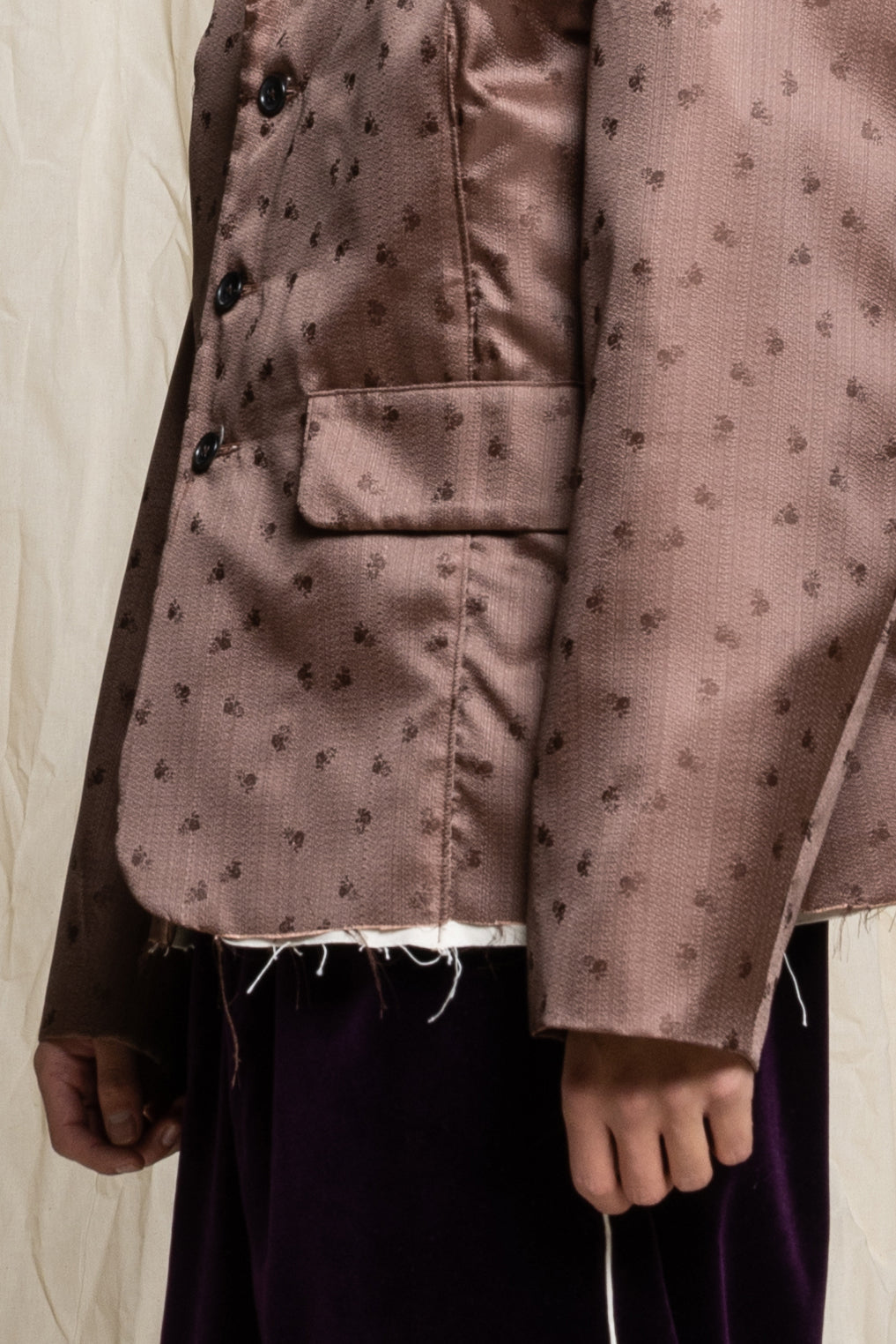 CF. BEATLES JACKET jacquard