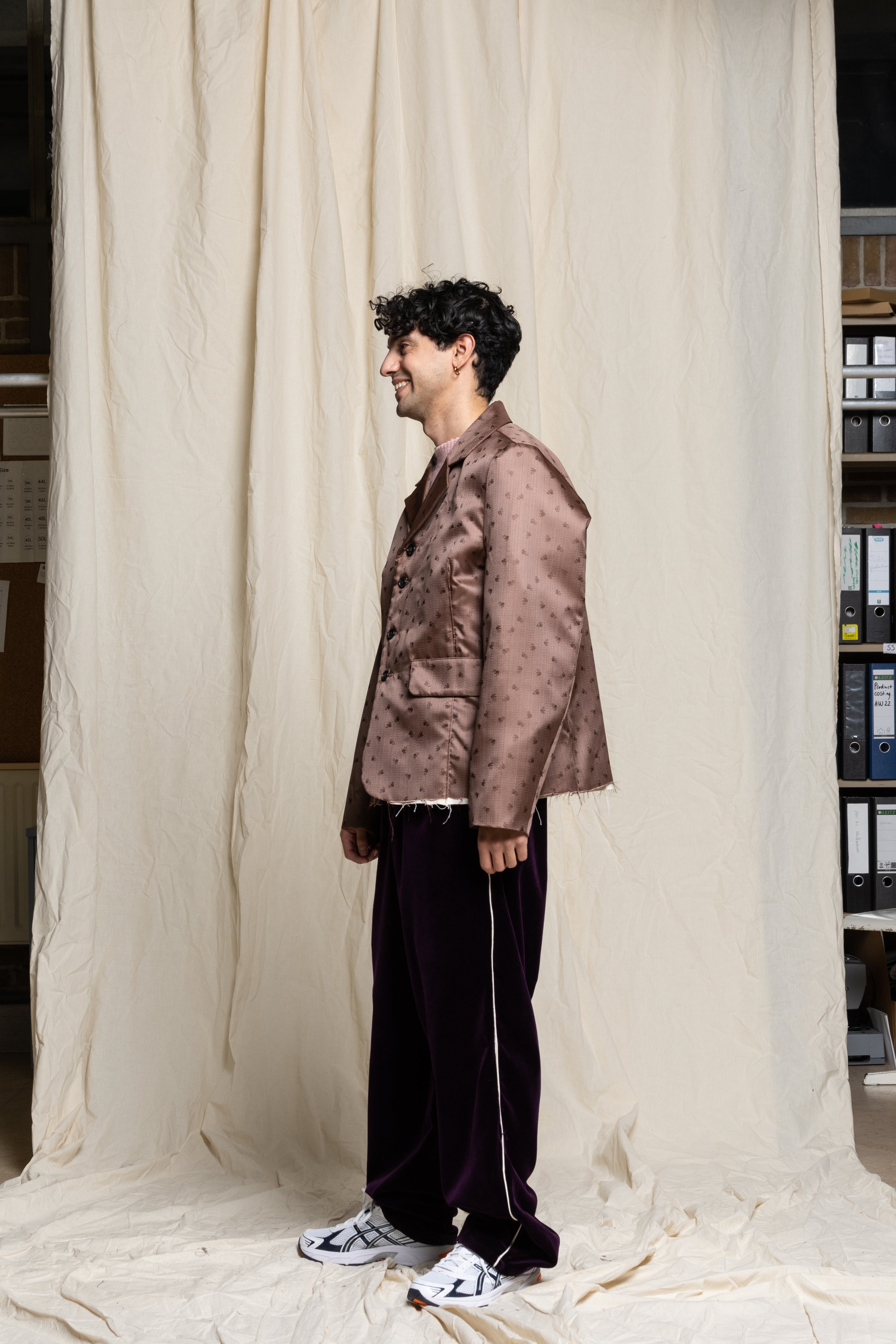 CF. BEATLES JACKET jacquard