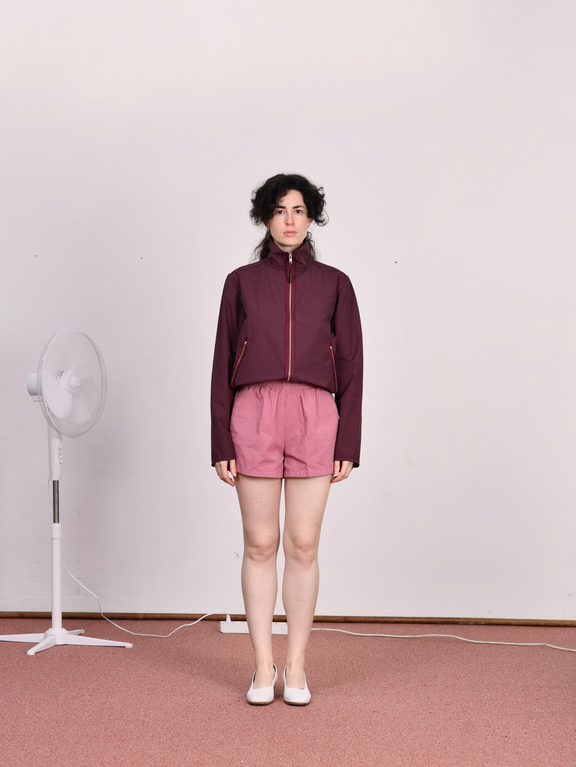 CF.23.09.01.02 TRACK JACKET technical burgundy