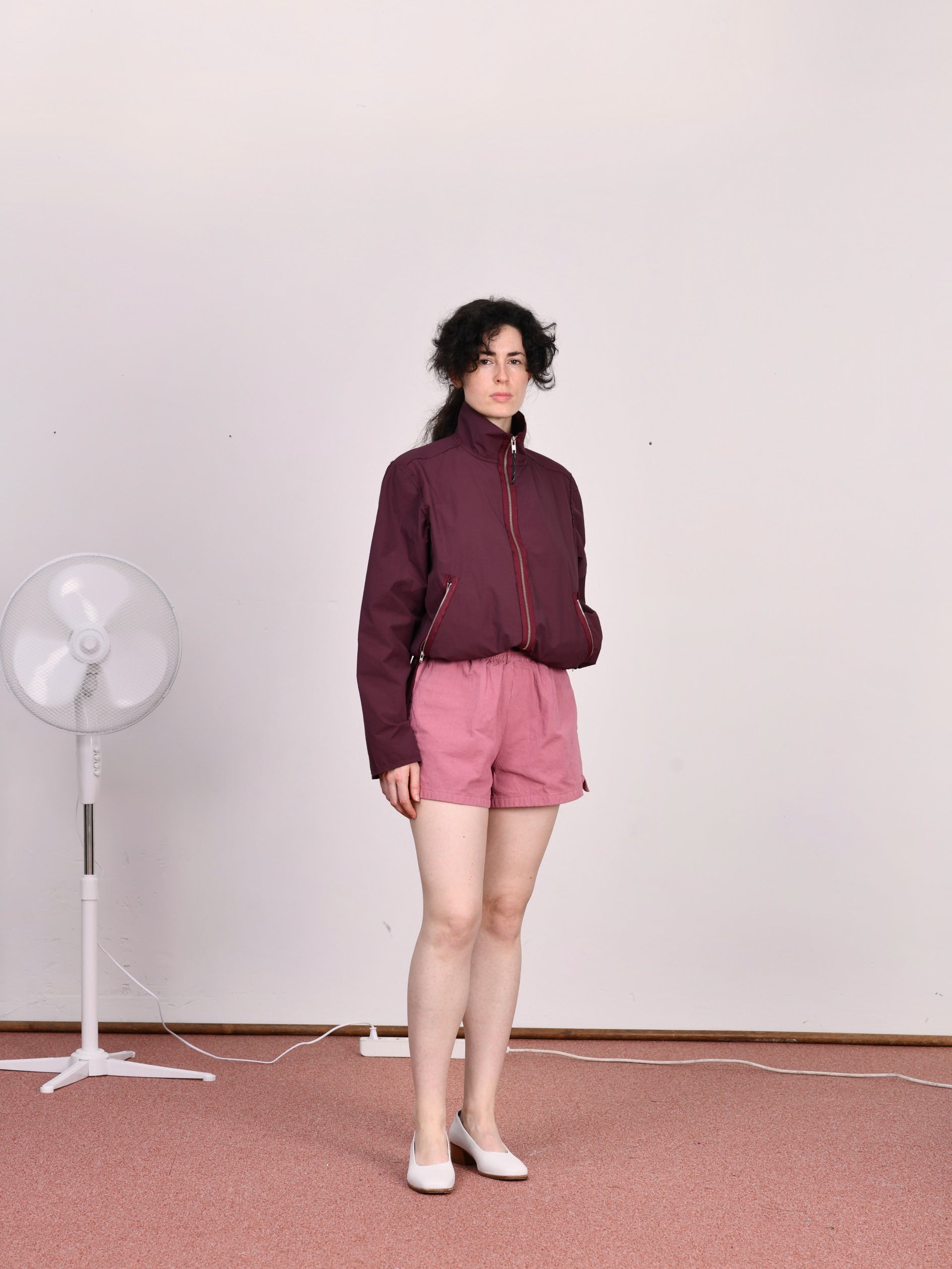 CF.23.09.01.02 TRACK JACKET technical burgundy