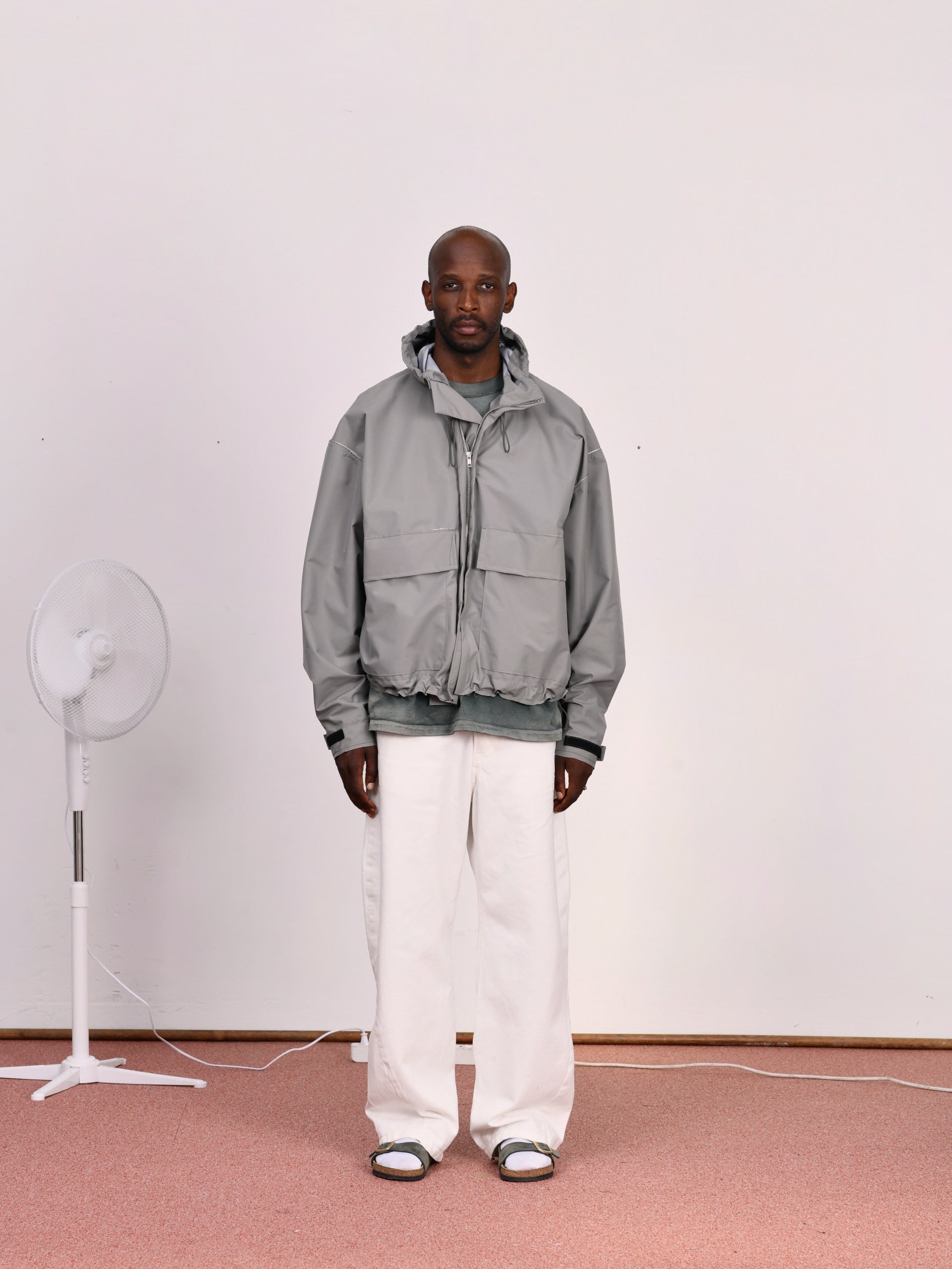CF.23.10.06.01 3 LAYER JACKET 3 layer light green sage