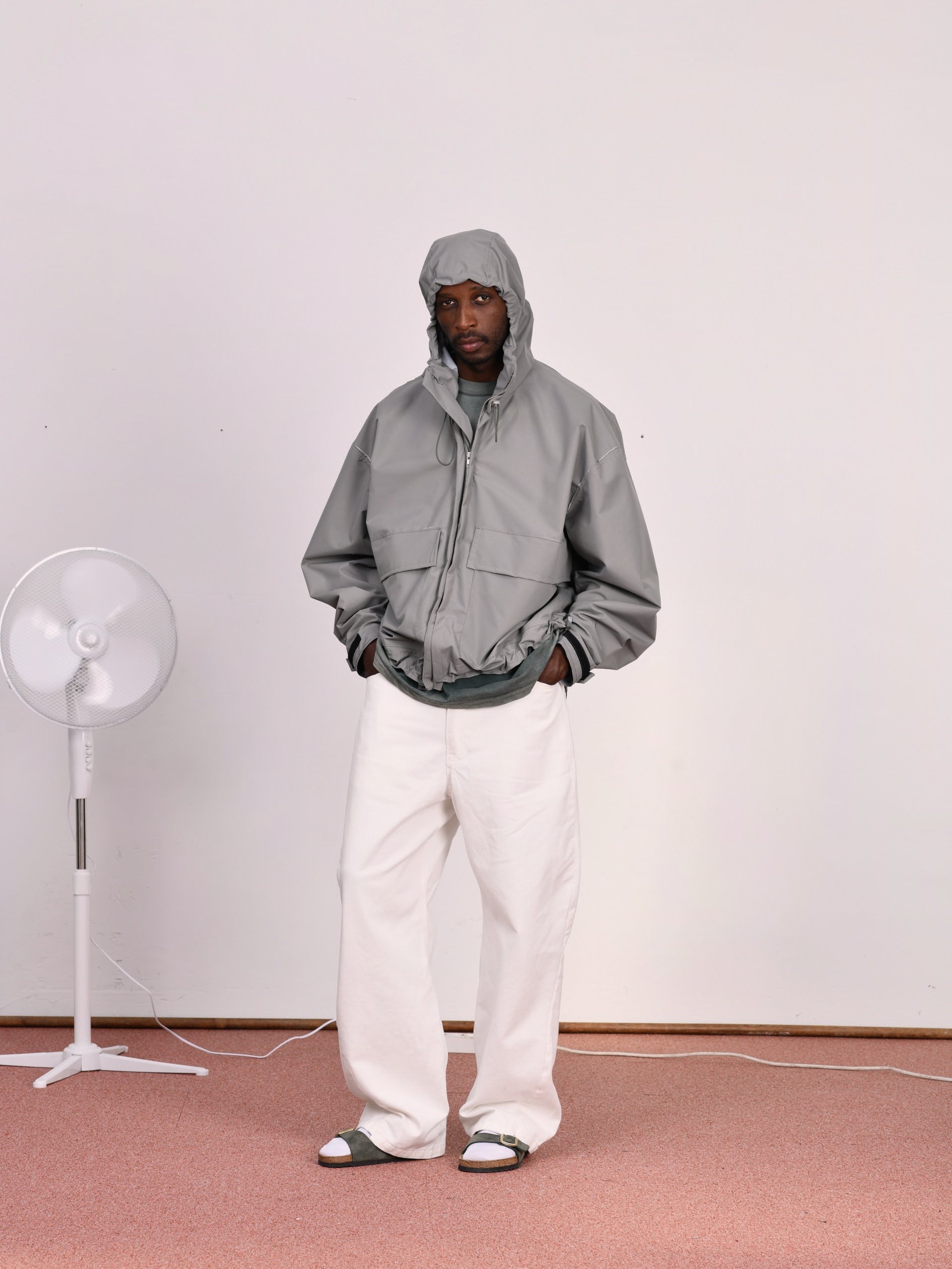 CF.23.10.06.01 3 LAYER JACKET 3 layer light green sage