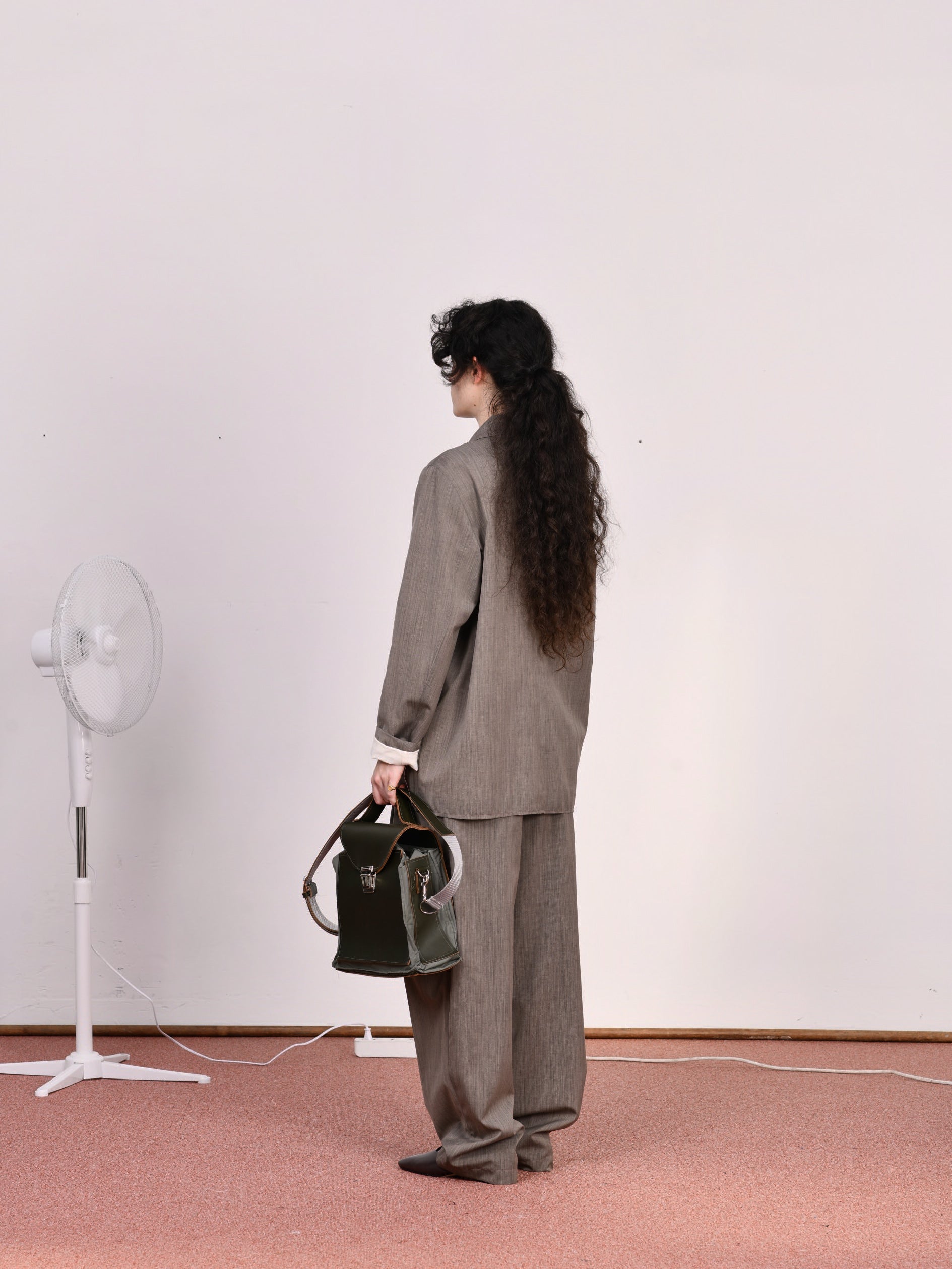 CF.23.09.02.01 SUIT JACKET tropical wool brown melange